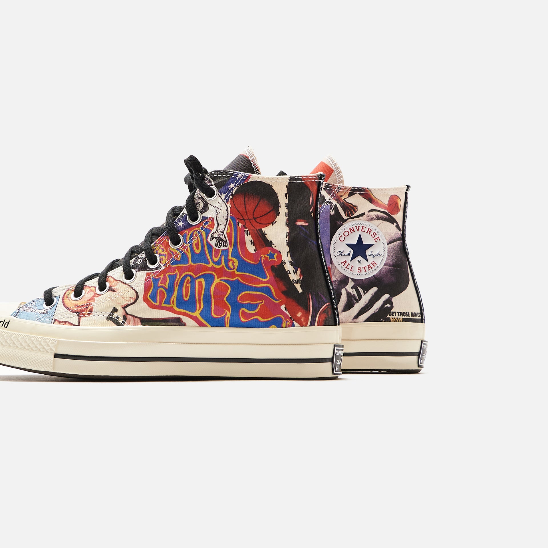 Converse Chuck 70 HI - Egret / Multi / Black