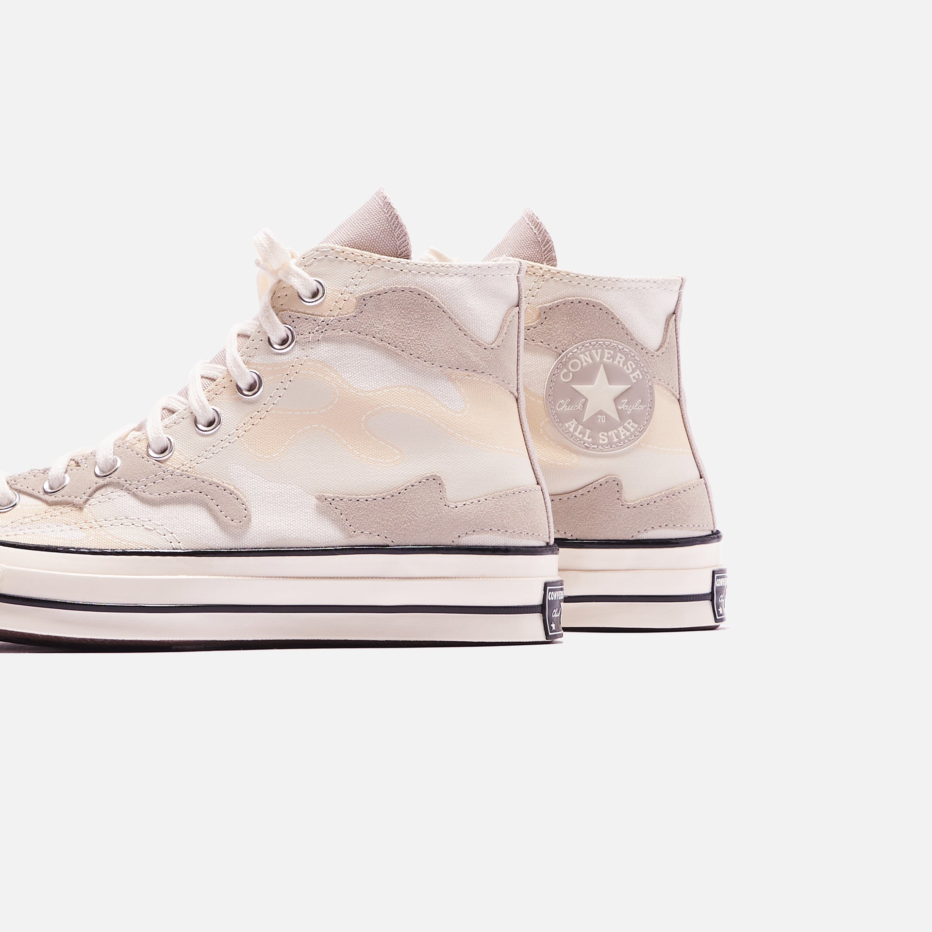 Converse Chuck 70 Camo Print - Egret / Black