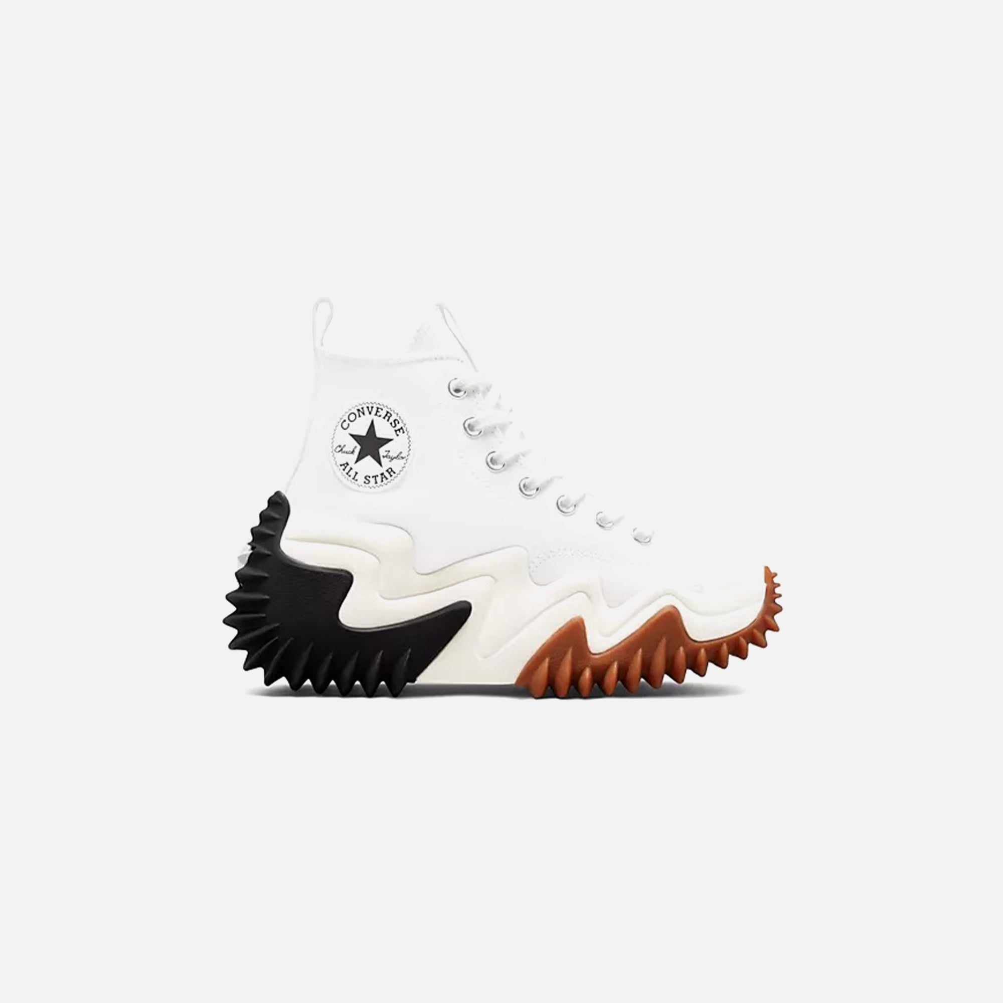 Converse Run Star Motion - Platform White / Black / Gum Honey – Kith