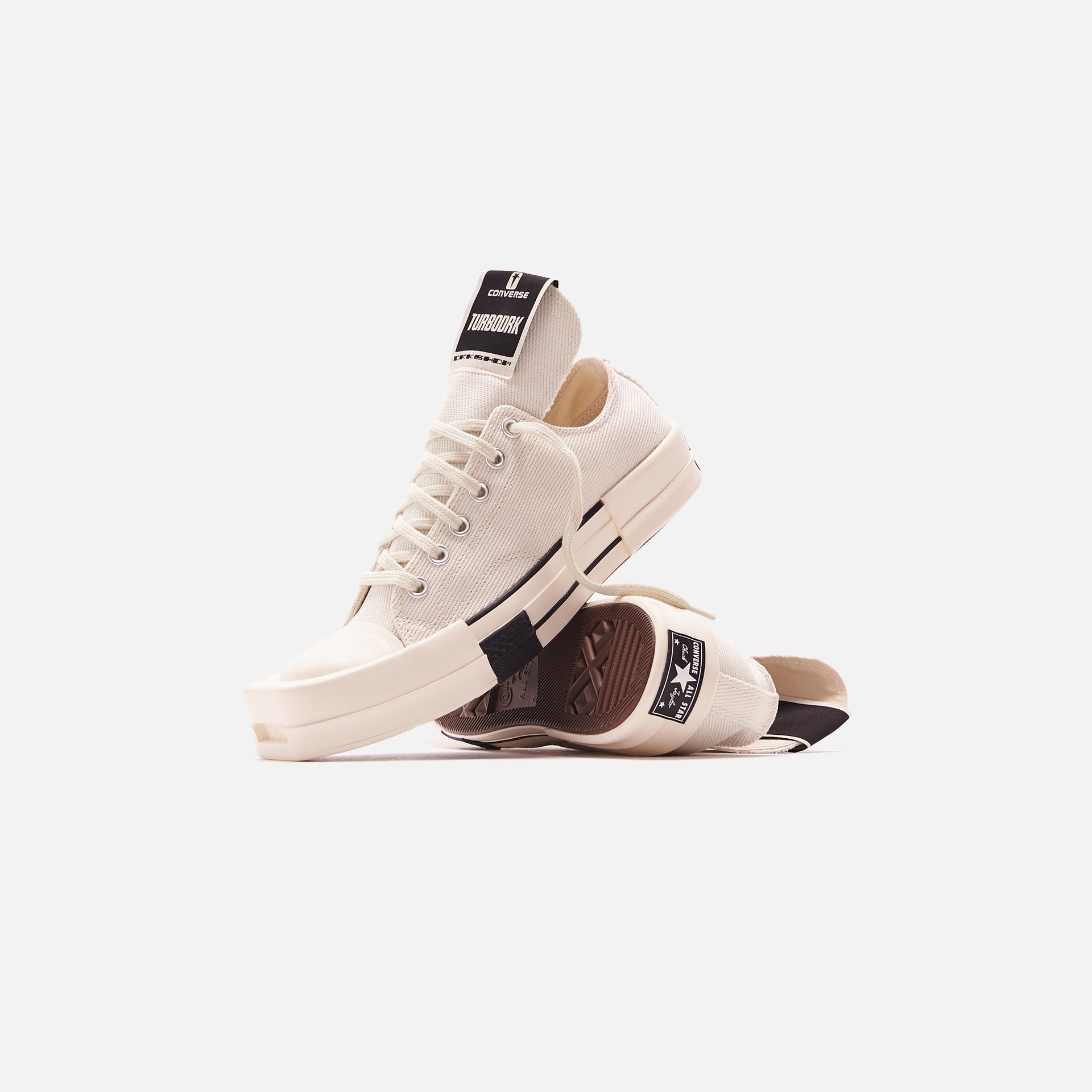 Converse x Rick Owens Turbodrk Chuck 70 Ox - Lily White / Egret