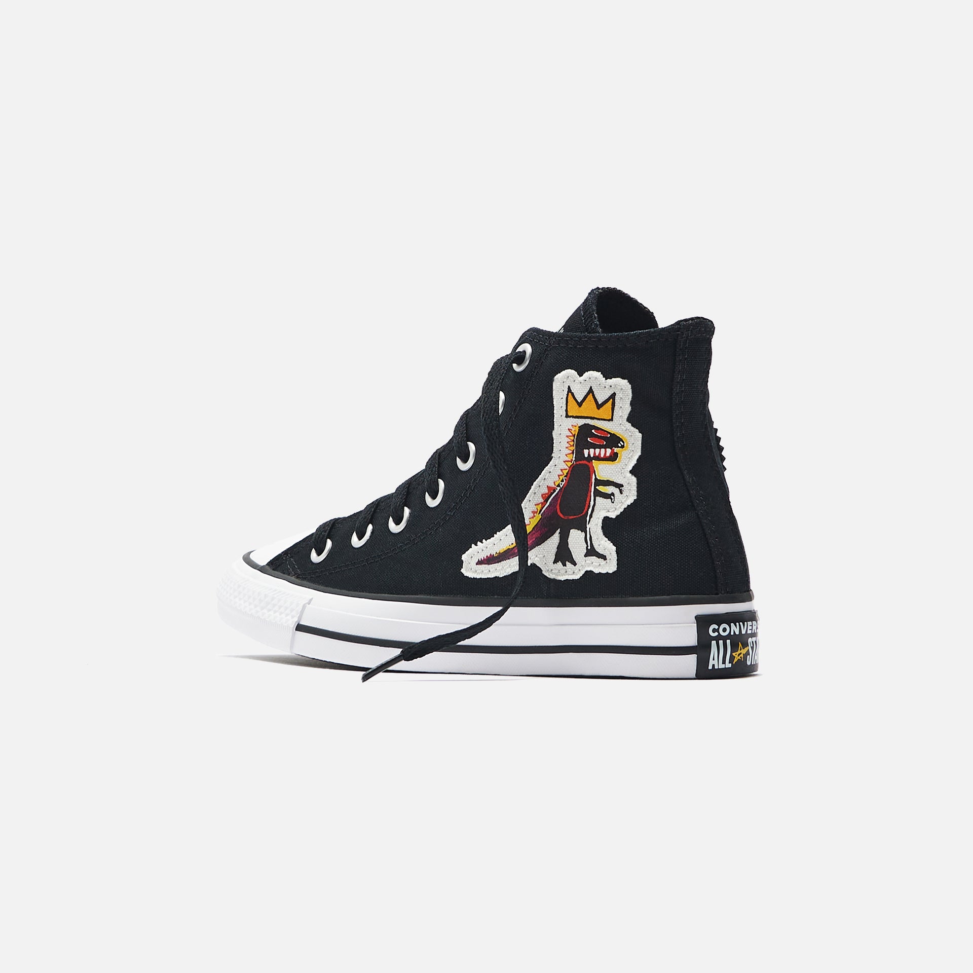 Converse x Basquiat CTAS High GS - Black / Multi / Vintage White