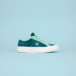 Converse Kids One Star OX - Navy / Teal / White