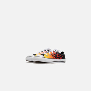 Converse Pre-School Chuck Taylor All Star Archive Flame Ox - Black / Enamel Red / Fresh Yellow