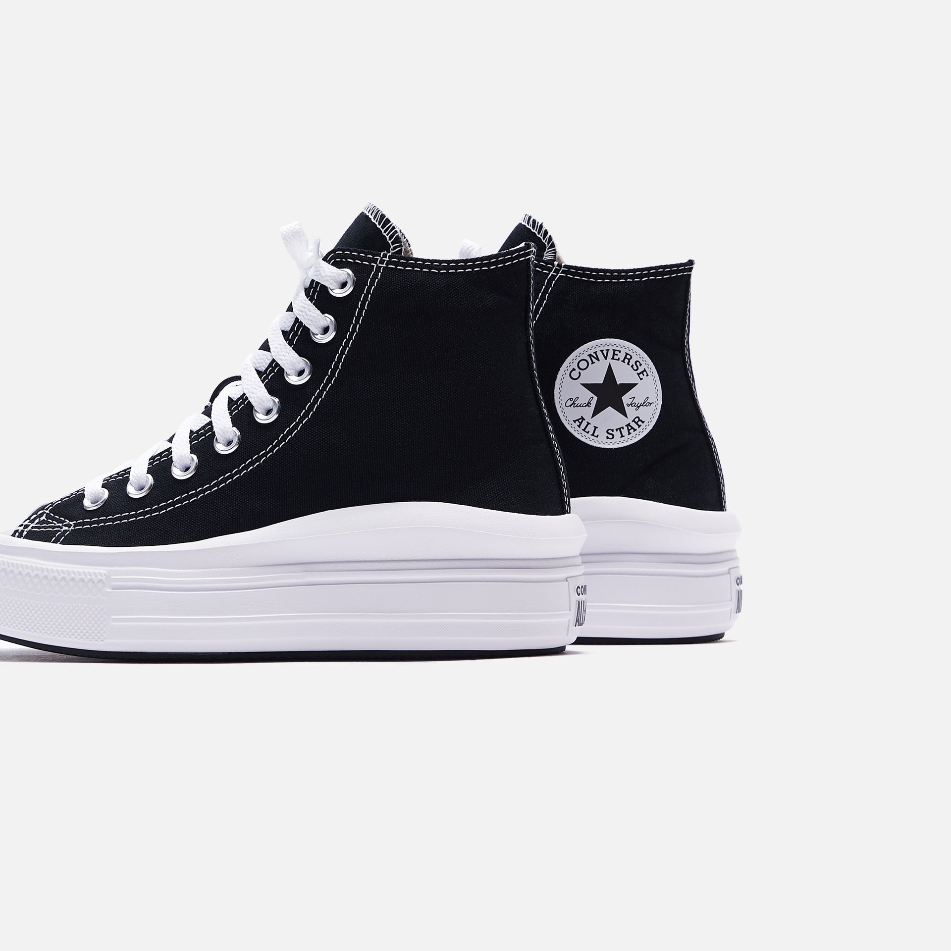 Converse WMNS Chuck Taylor All Star Move Platform Hi - Black
