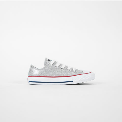 Converse Pre-School Chuck Taylor All Star High Ox - Mouse / Enamel Red / White
