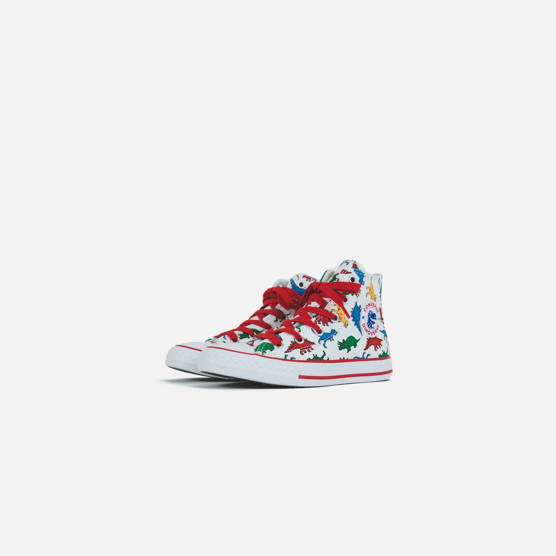Converse Pre-School Chuck Taylor All Star Hi - White / Enamel Red / Totally Blue