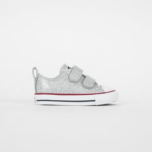 Converse Toddler Chuck Taylor All Star CTAS Ox - Mouse / Enamel Red / White