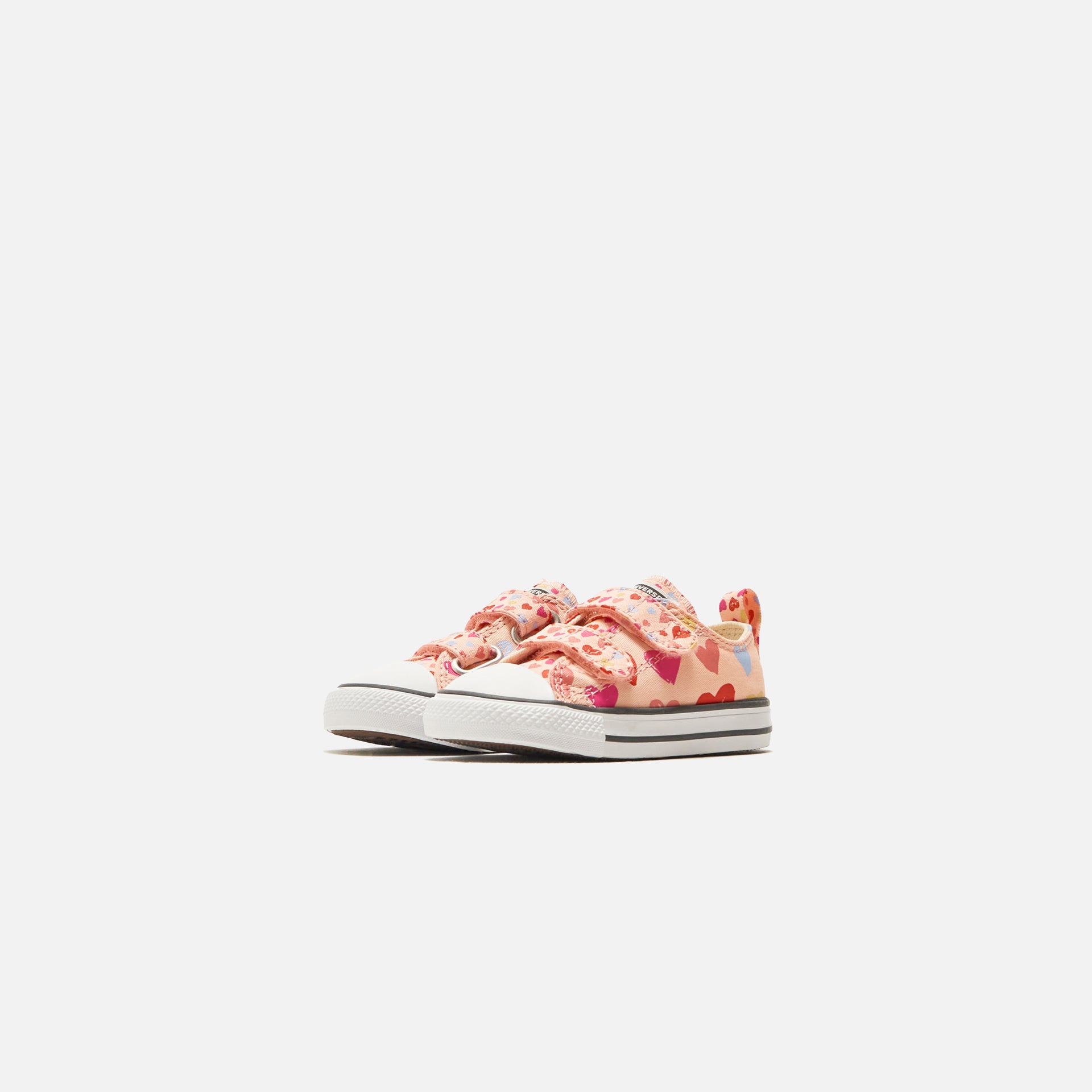 Converse Toddler Chuck Taylor All Star 2V Hearts - Storm Pink / Natural Ivory / White