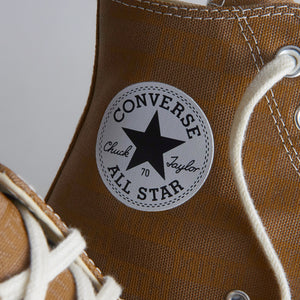 Converse Brown Leather Chuck 70 Hi Sneakers Converse