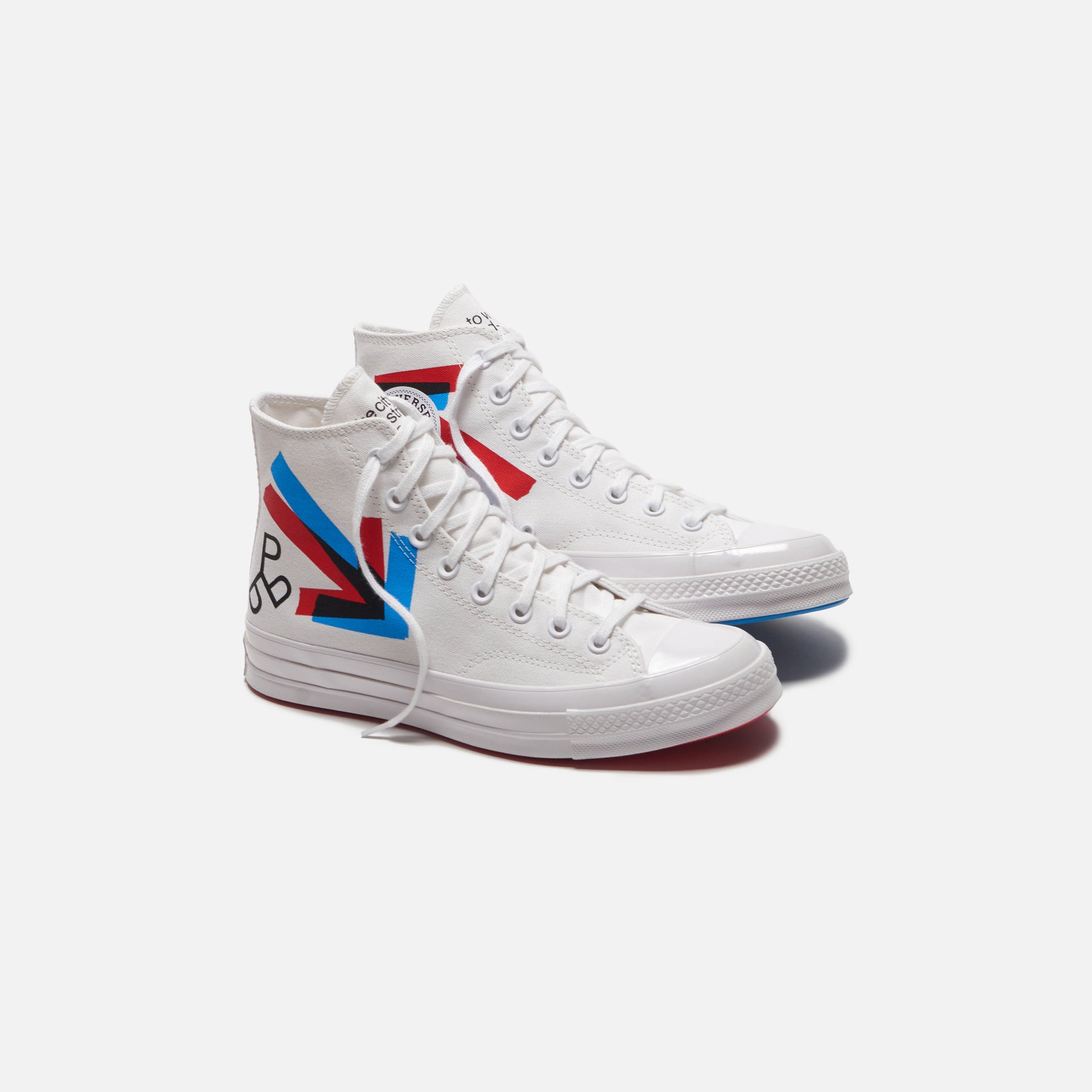 Converse x Patta Chuck 70 - White / Red / Blue