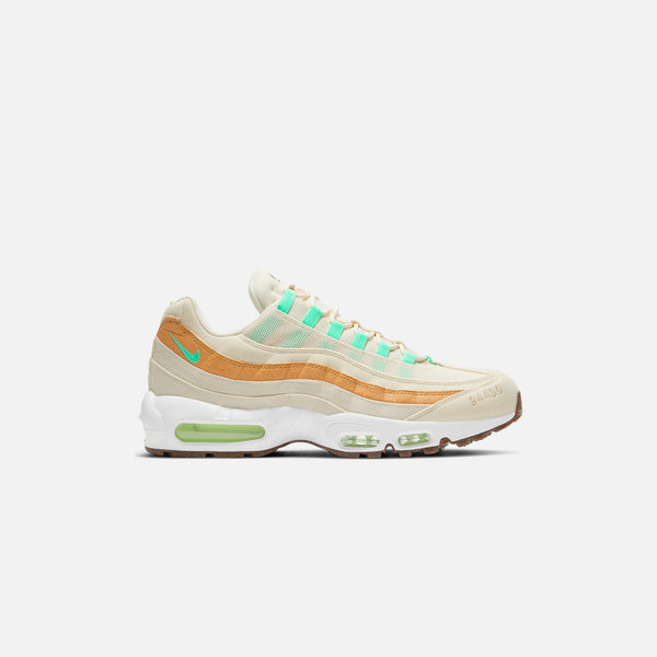 Nike Air Max 95 NRG - Coconut Milk / Green Glow / Metallic Gold – Kith