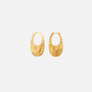Coperni Medium Swipe Earring - Gold