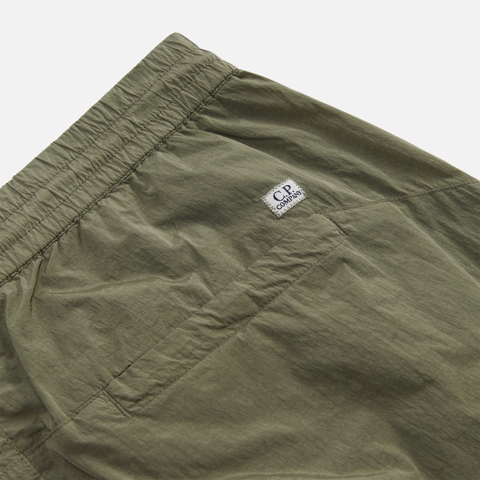 CP Company Chrome-R Zipped Shorts - Bronze Green