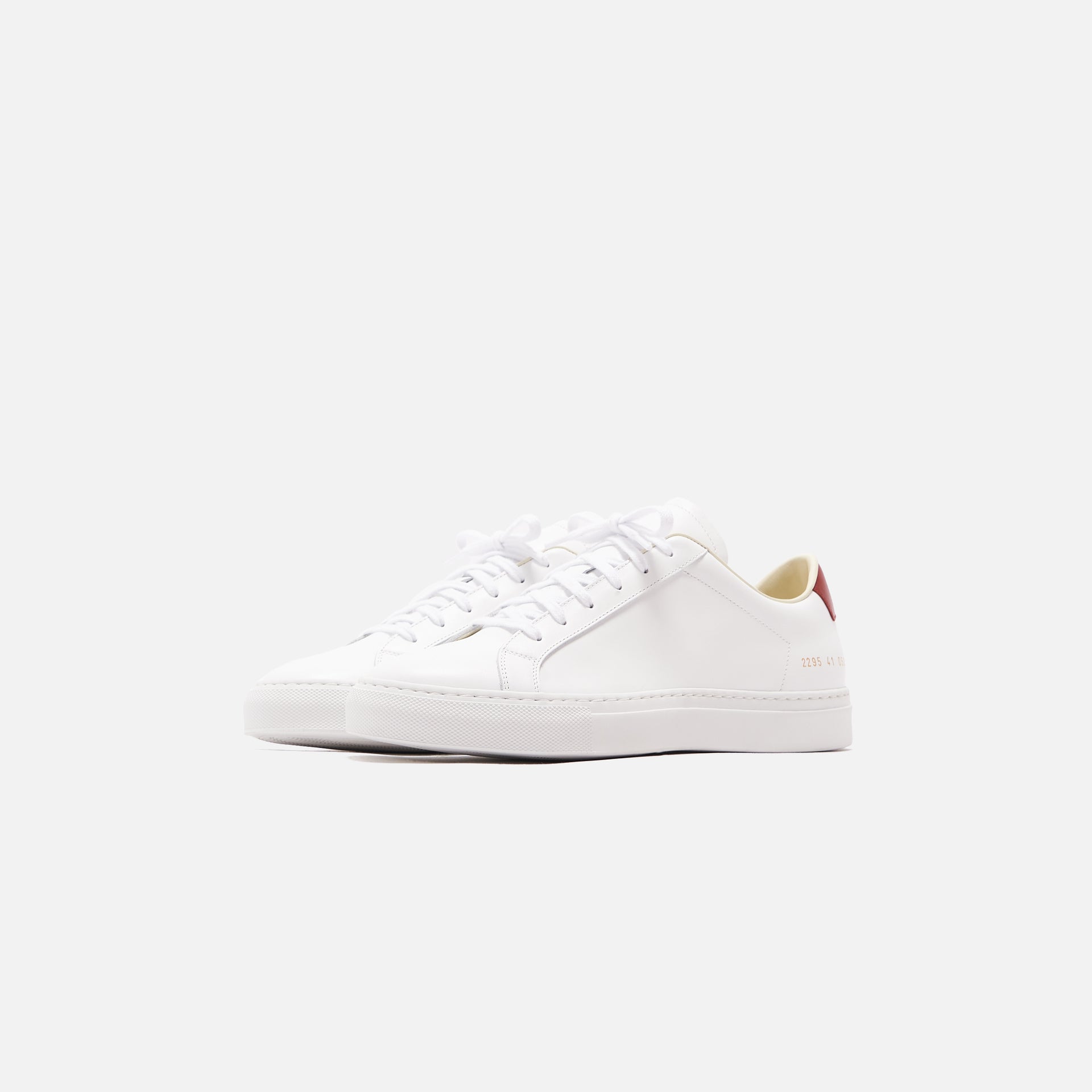 Common Projects Retro Low - White / Red