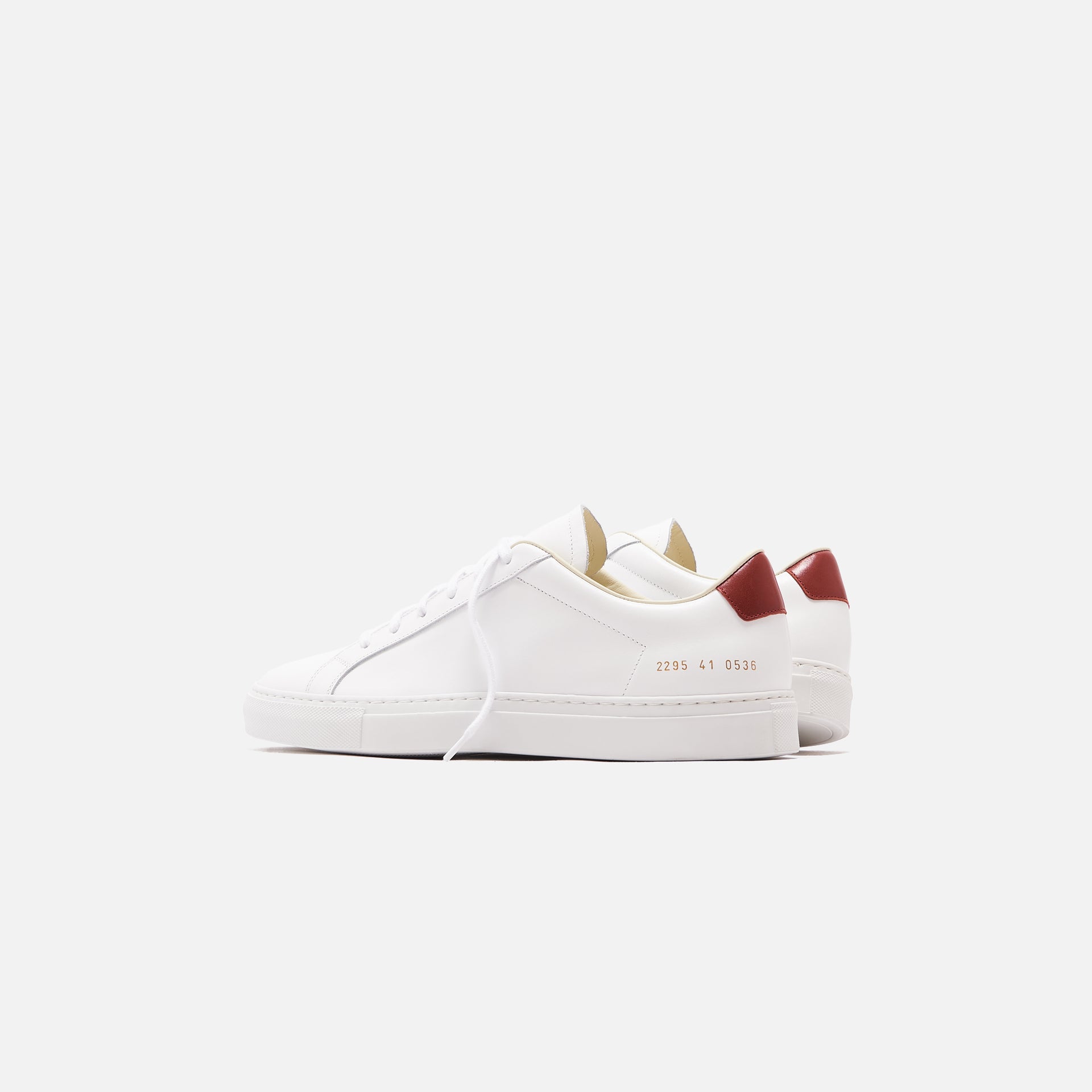 Common Projects Retro Low - White / Red