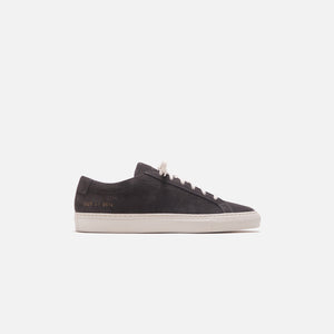 Common Projects Achilles Low Suede - Washed Black