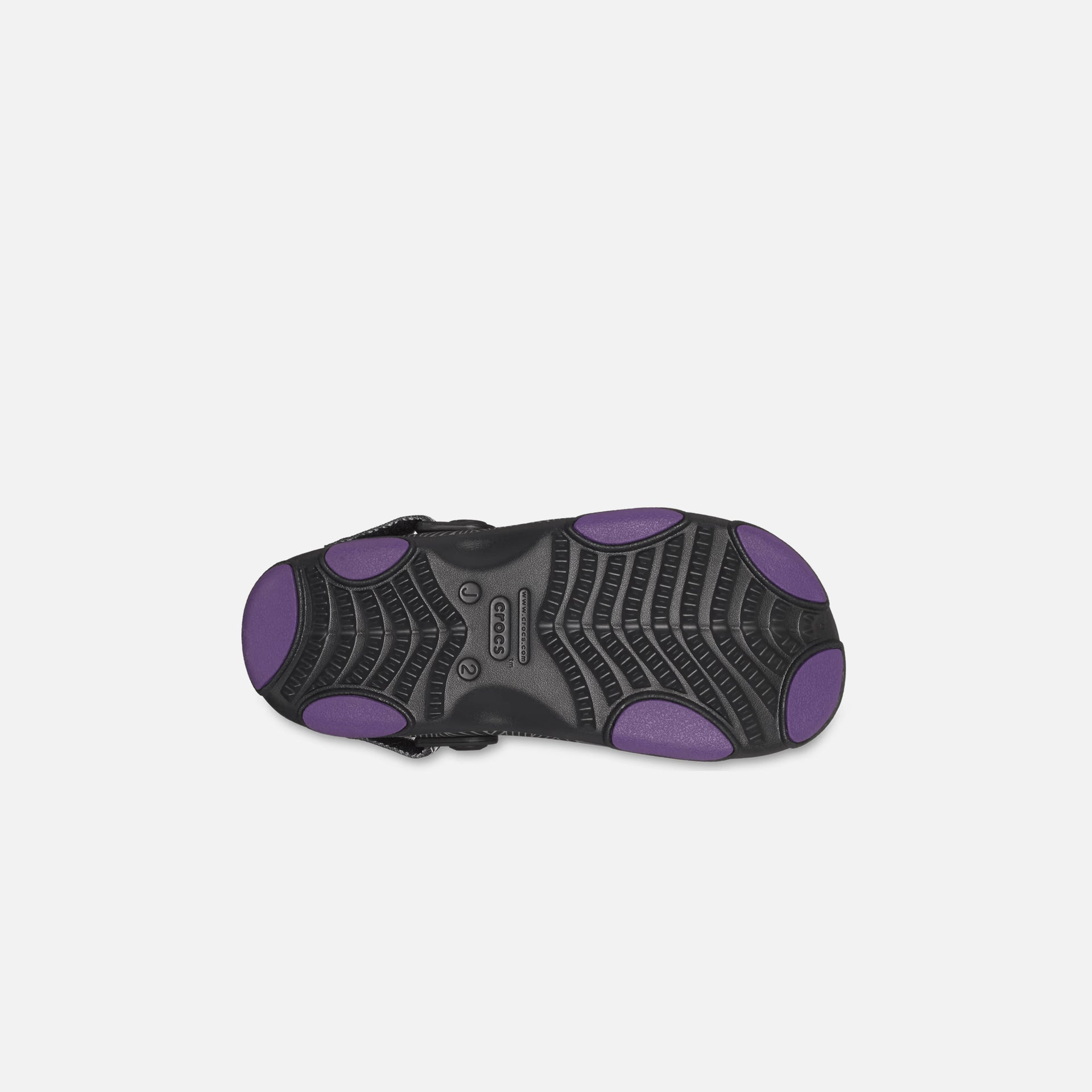 Crocs x Black Panther Kids Classic All-Terrain Sandal - Black
