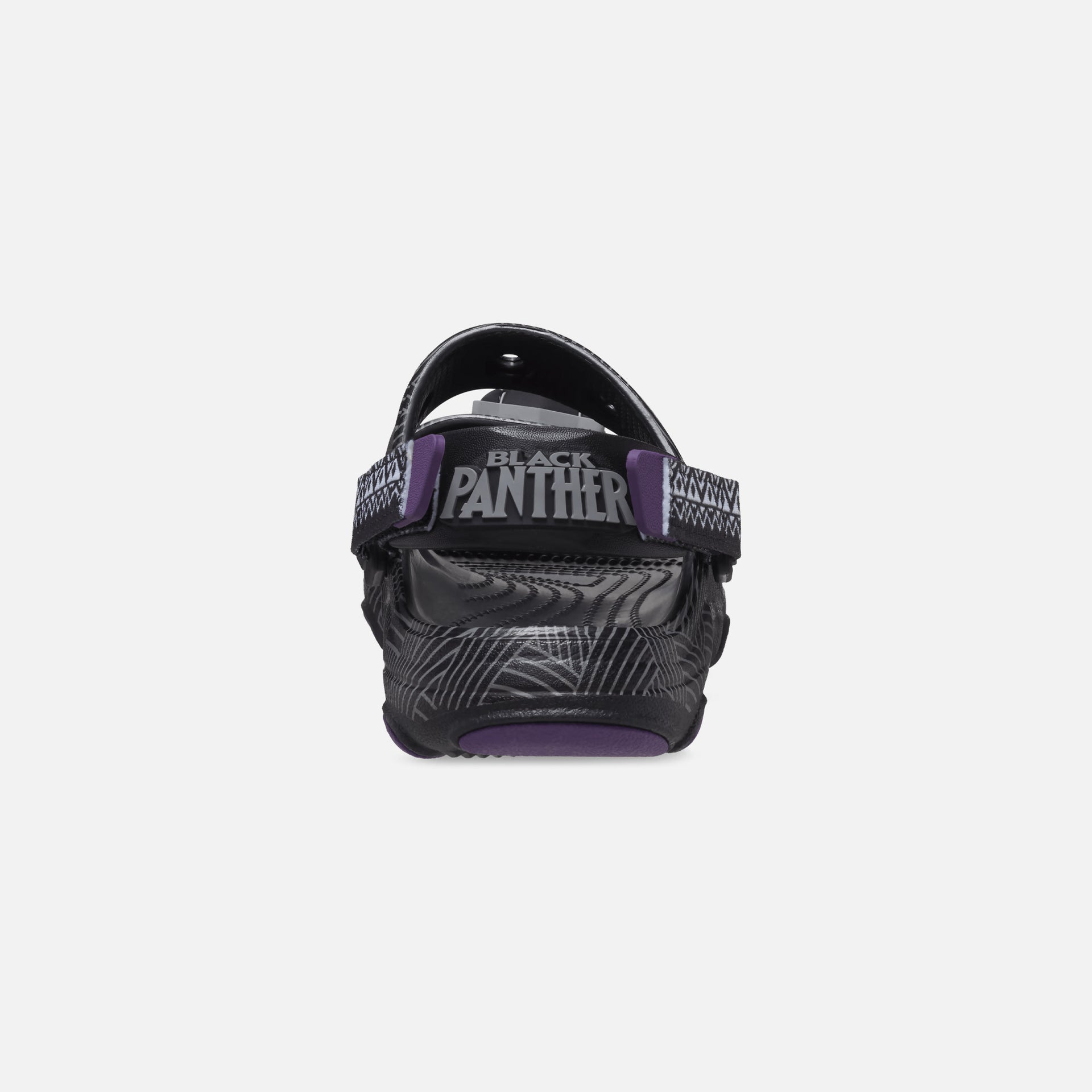 Crocs x Black Panther Kids Classic All-Terrain Sandal - Black