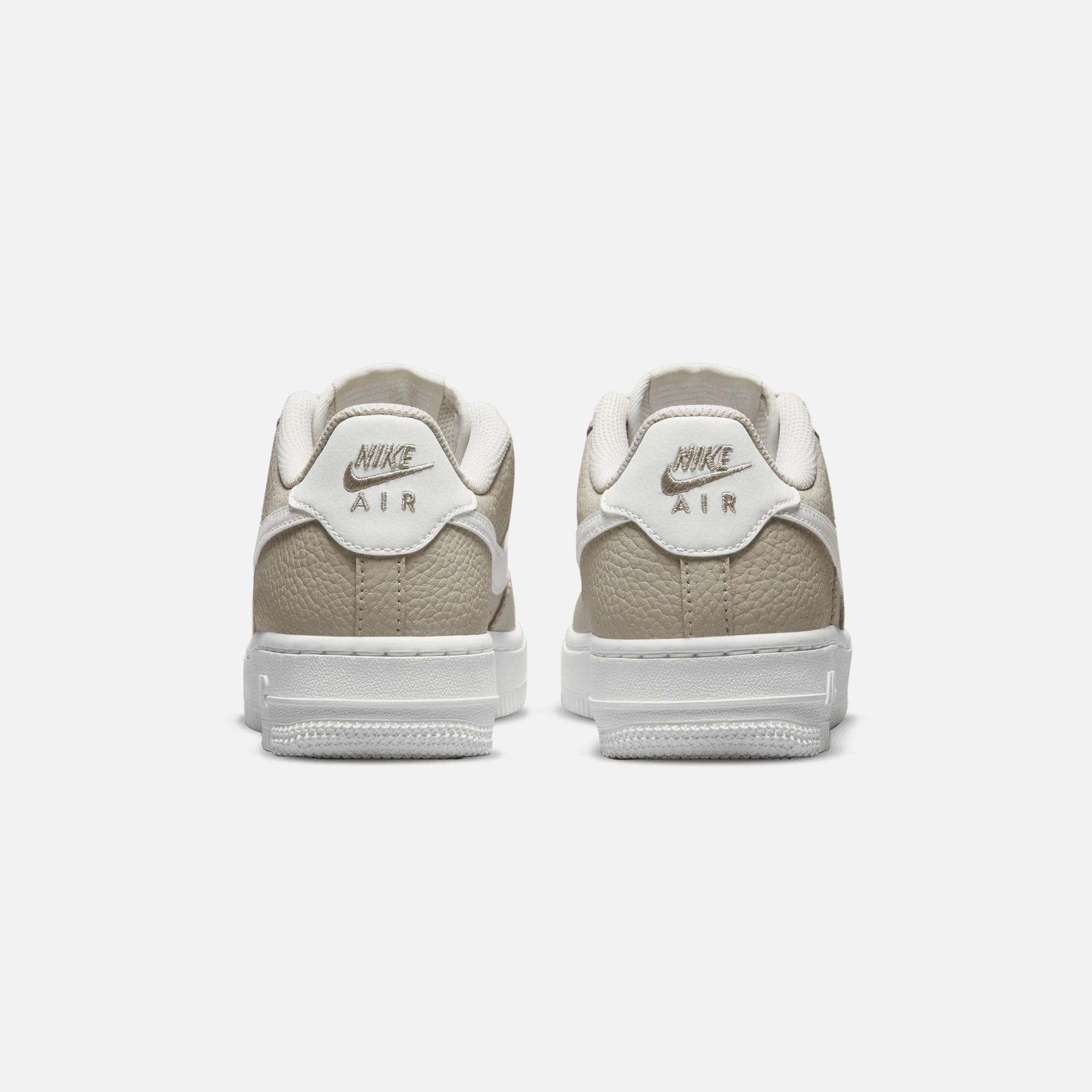 Nike Grade School Air Force 1 - Light Bone / White