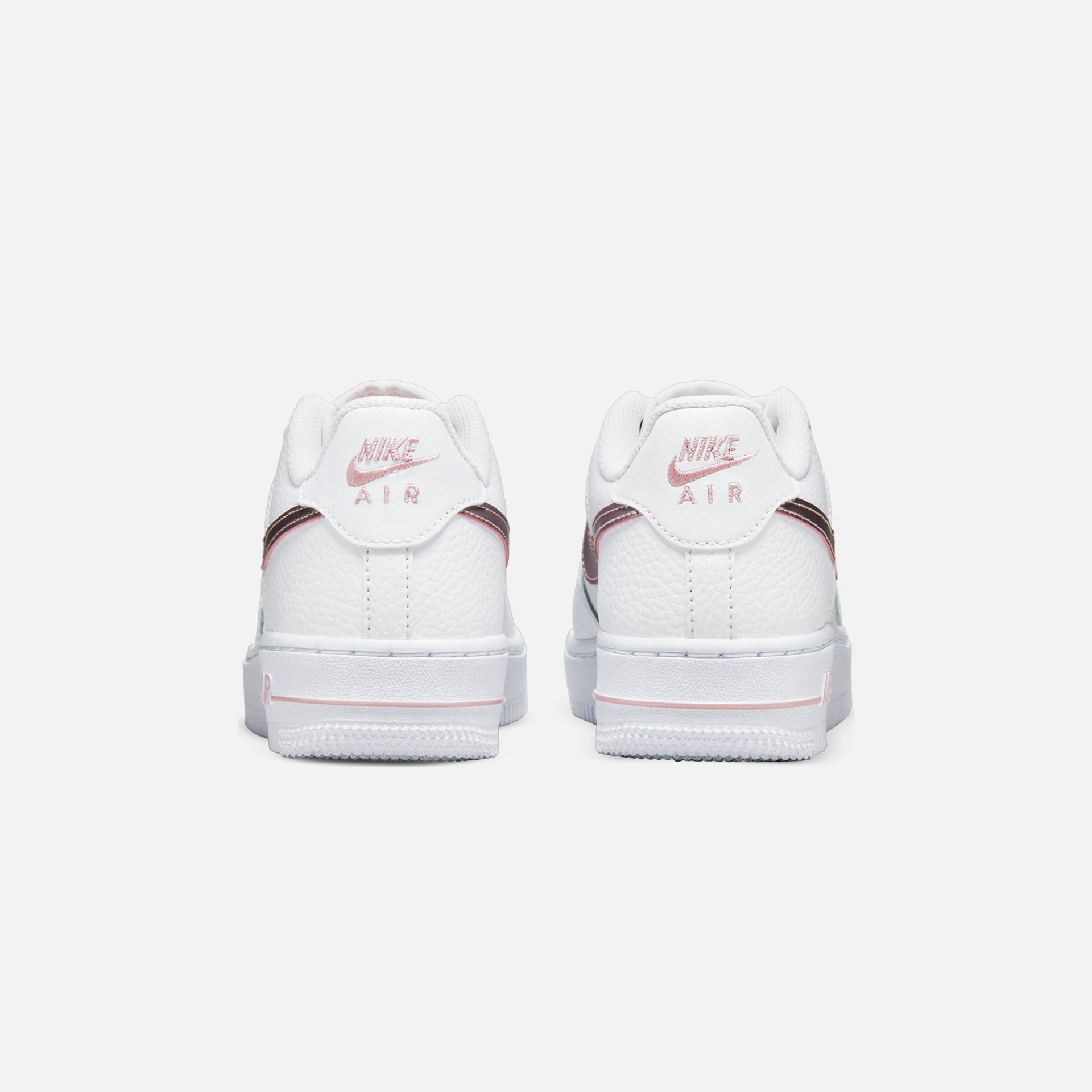 Nike Air Force 1 Grade School - White / Pink Glaze