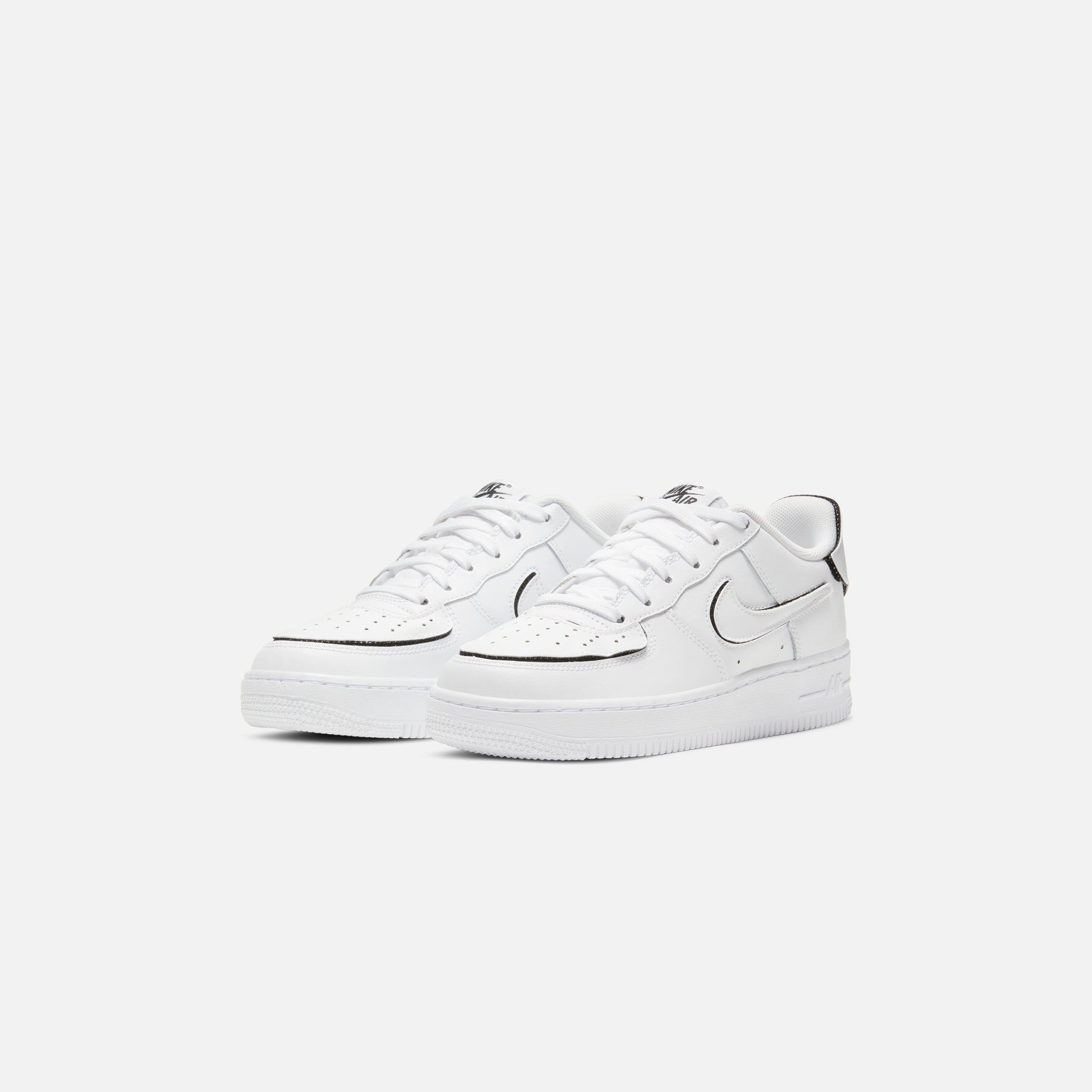 Nike Grade School Air Force 1/1 - White / Black