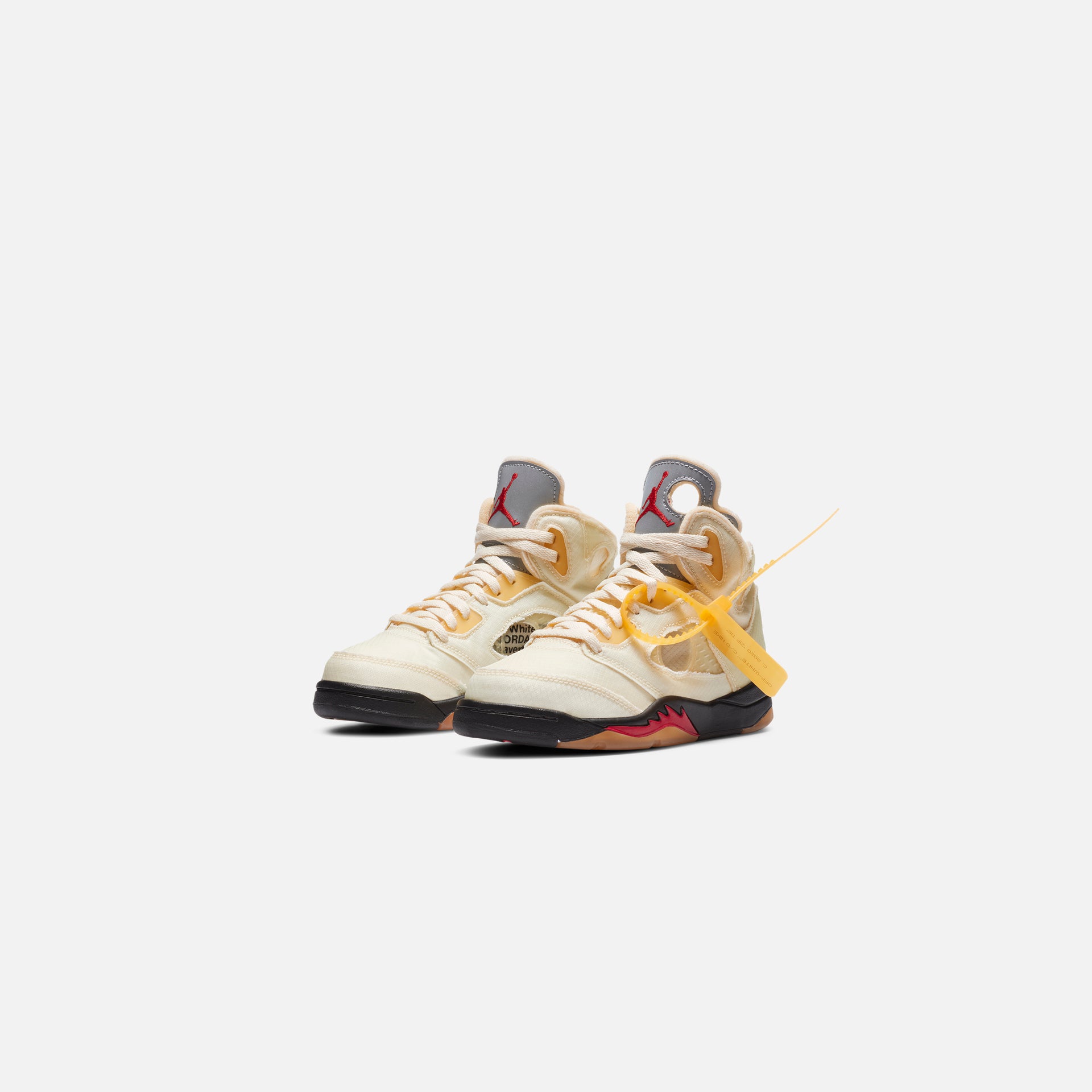 Nike Pre-School Air Jordan 5 Retro SE - Sail / Fire Red / Muslin / Black
