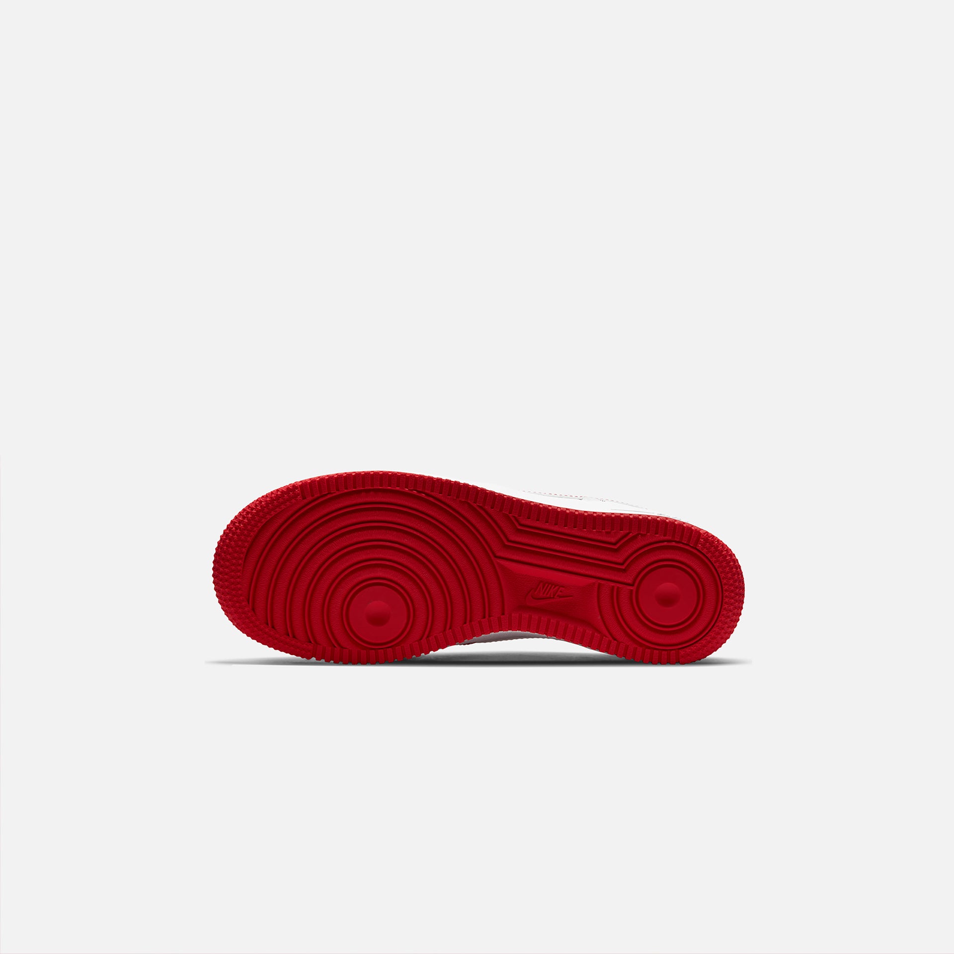 Nike Grade School Air Force 1 Stitch - White / University Red