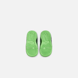 Nike x Off White Toddler Rubber Dunk - Green Strike / Black / White