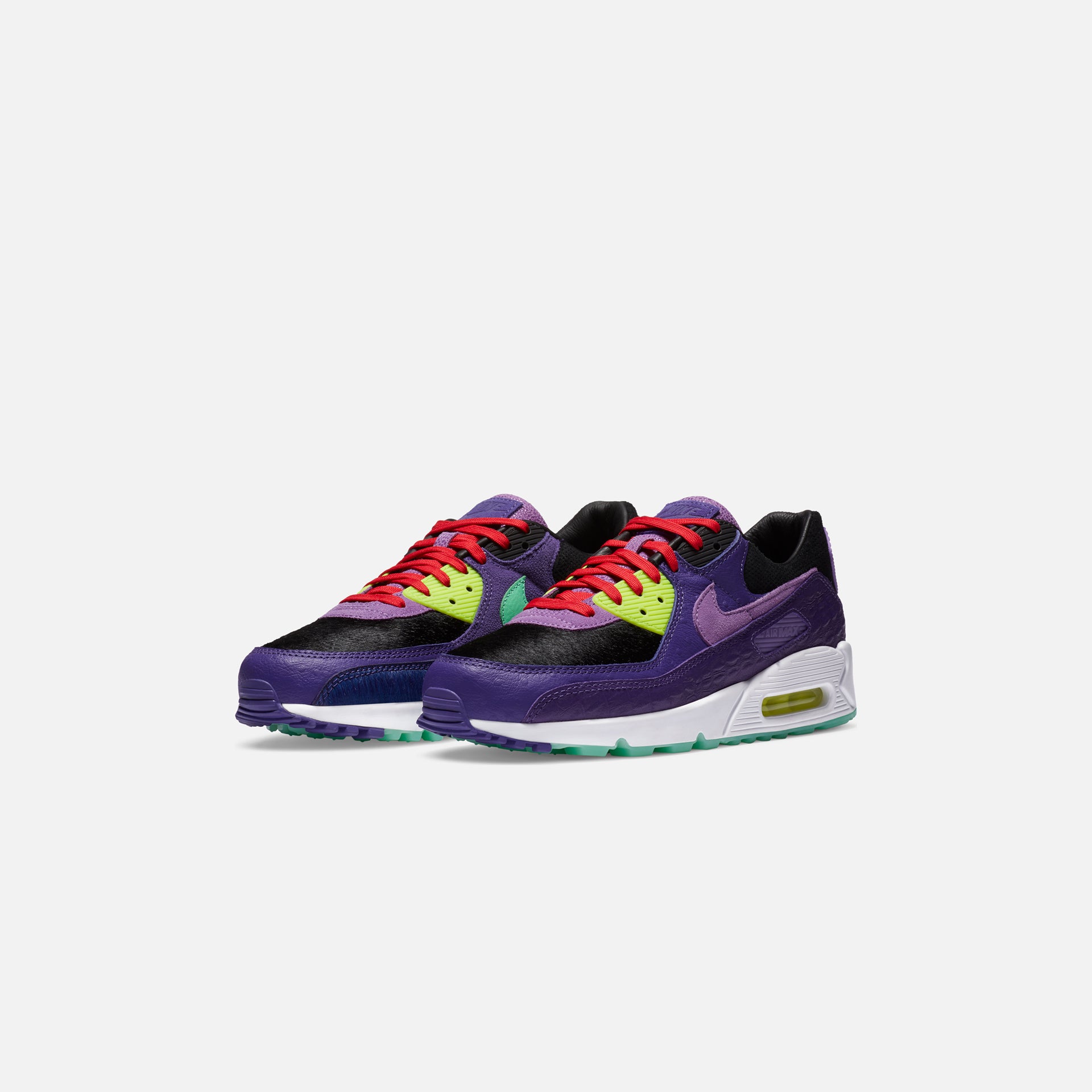 Nike Air Max 90 - Mashup Black / Violet Pop / Varsity Purple