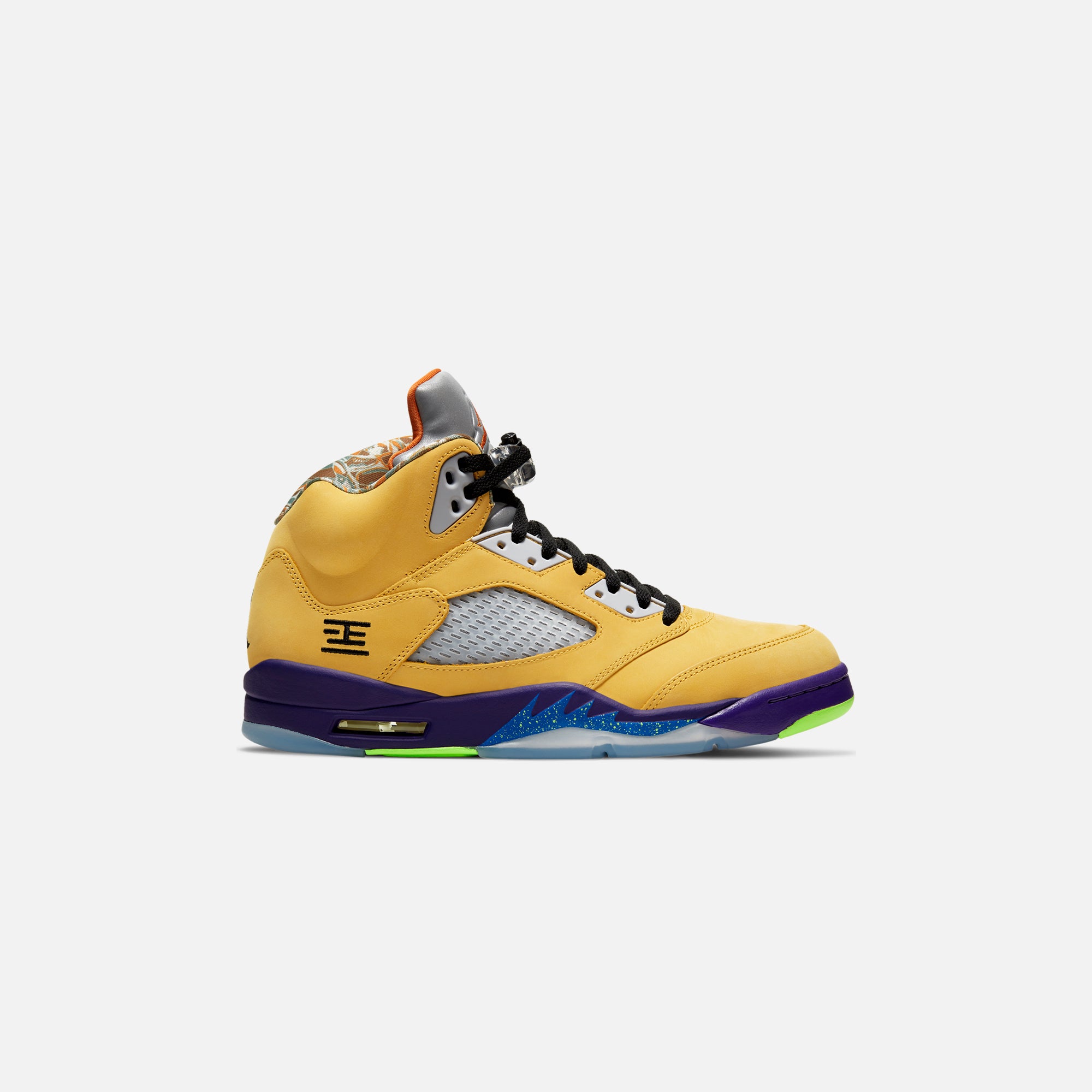 Nike Air Jordan 5 Retro SE Varsity Maize Solar Orange Court Purp Kith