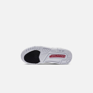 Nike Grade School Air Jordan 3 Retro SE - White / Fire Red / Black