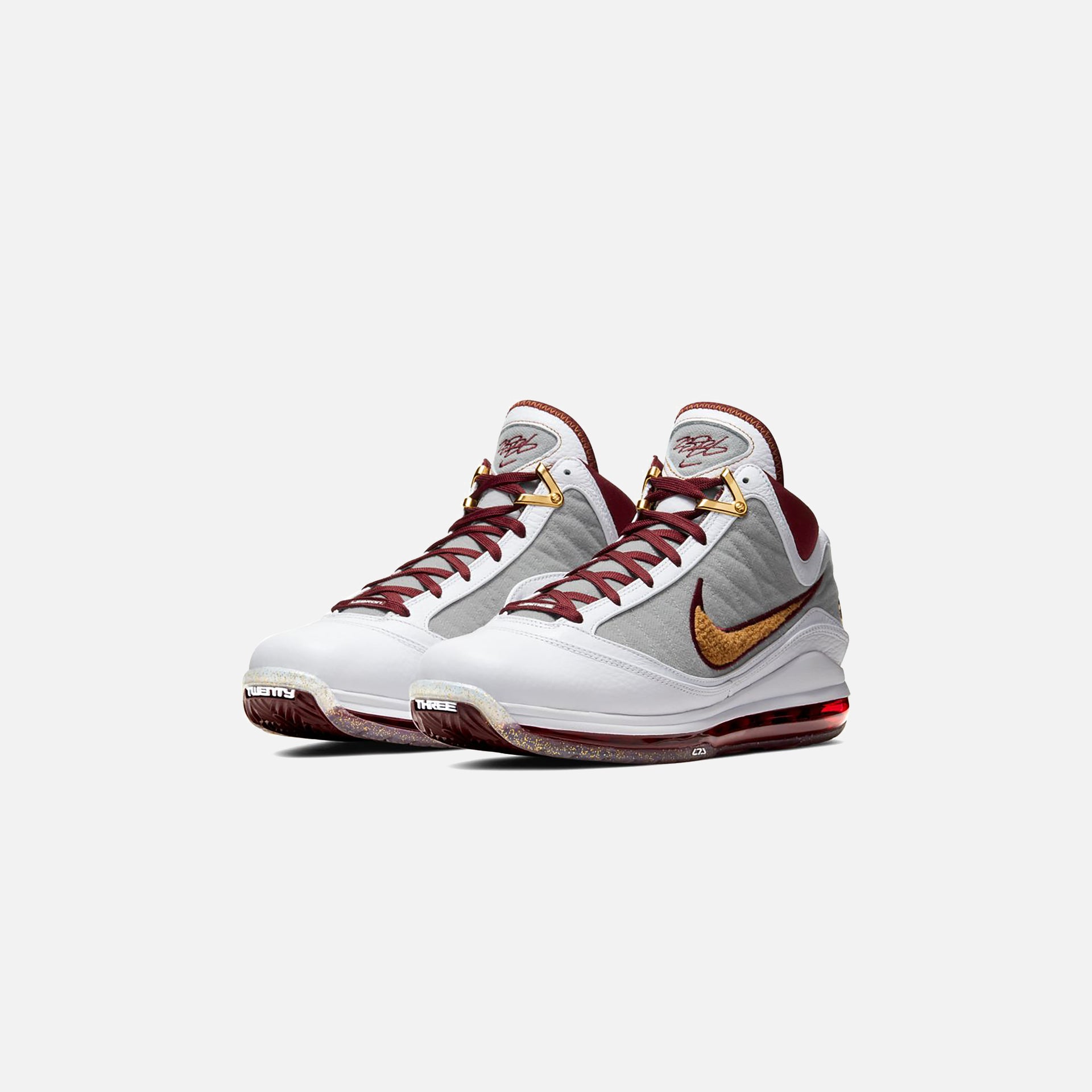 Nike LeBron VII QS - White / Red