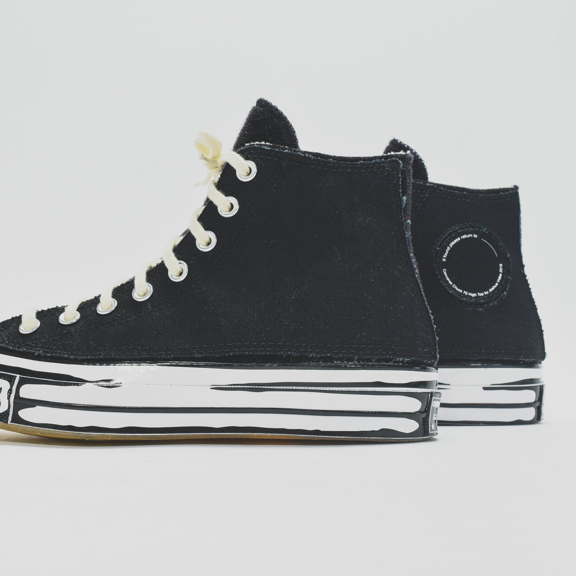 Converse x Joshua Vides Chuck 70 High - Black