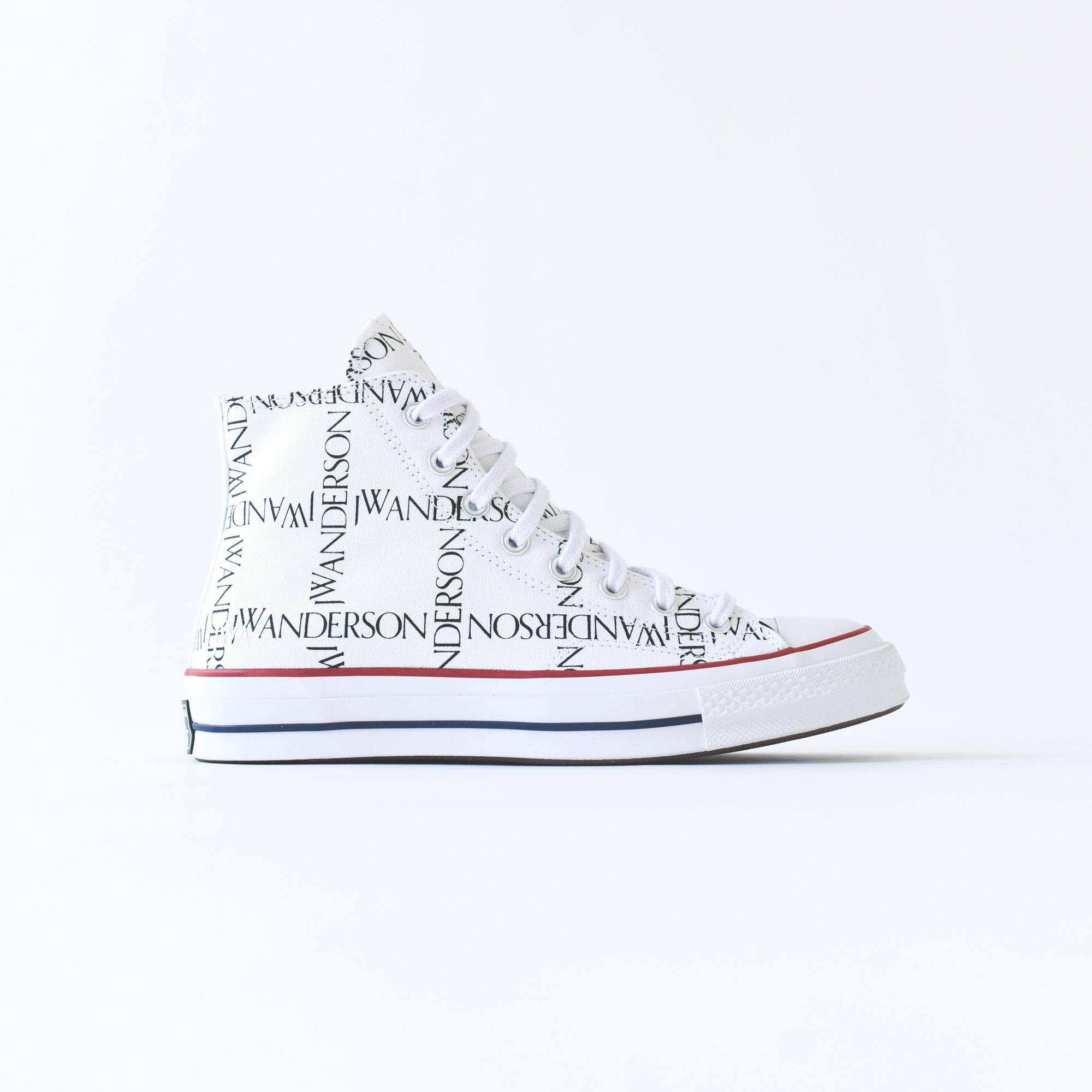 Converse x JW Anderson Chuck 70 High White Black Insignia Red Kith
