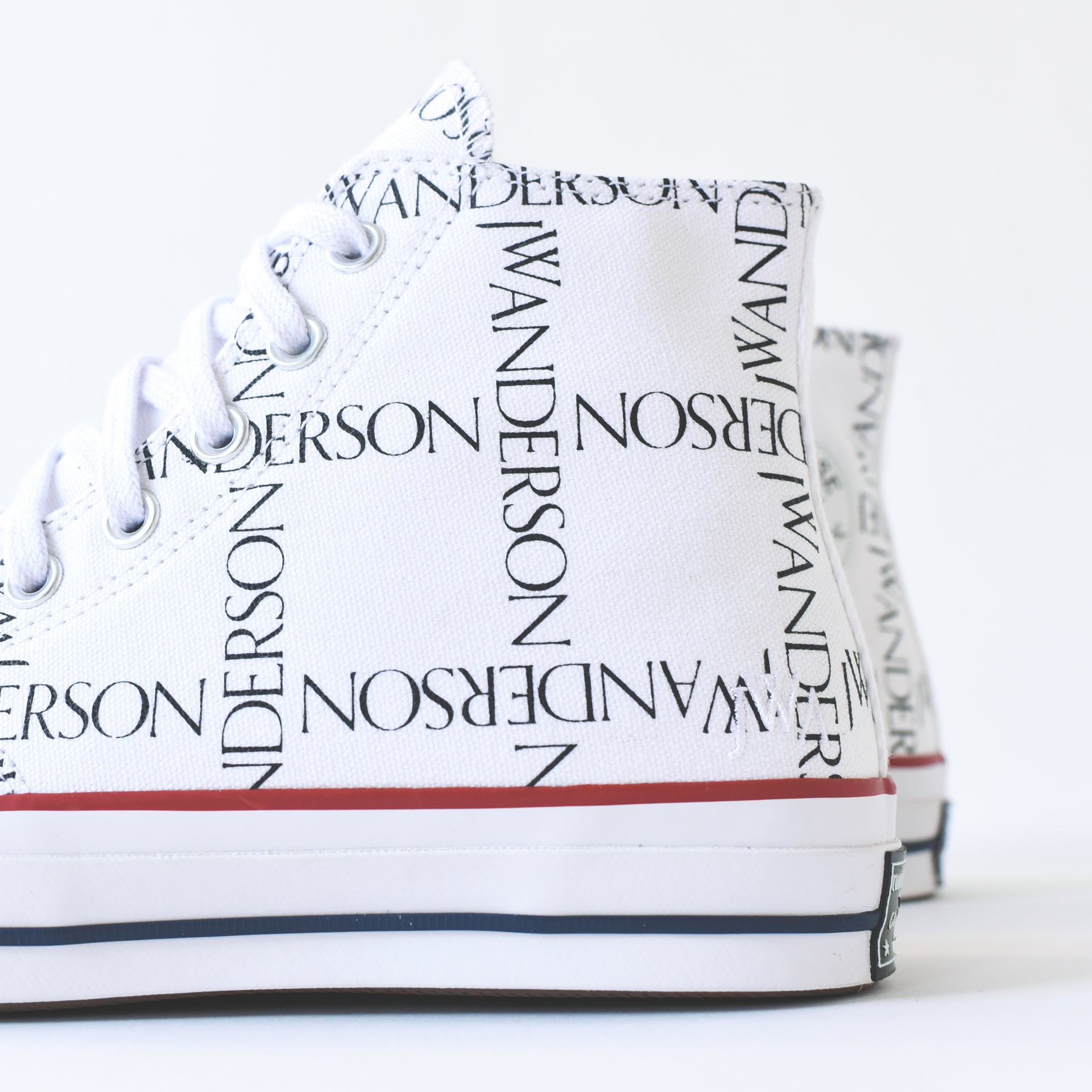 Converse x JW Anderson Chuck 70 High - White / Black / Insignia Red