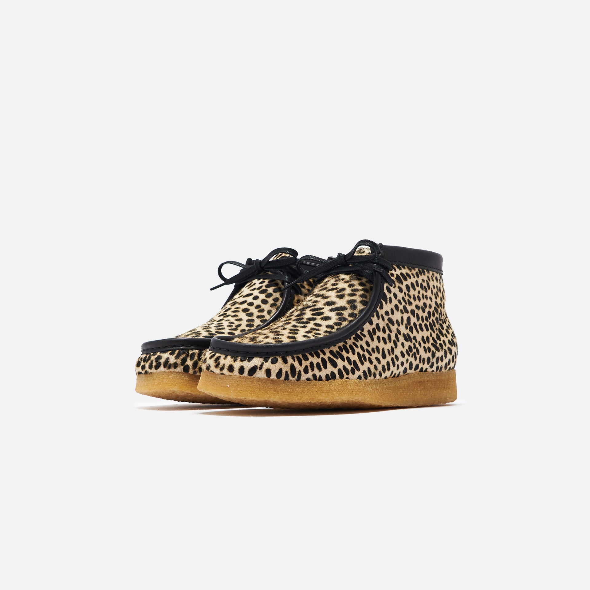 Clarks Wallabee Boot - Cheetah Print