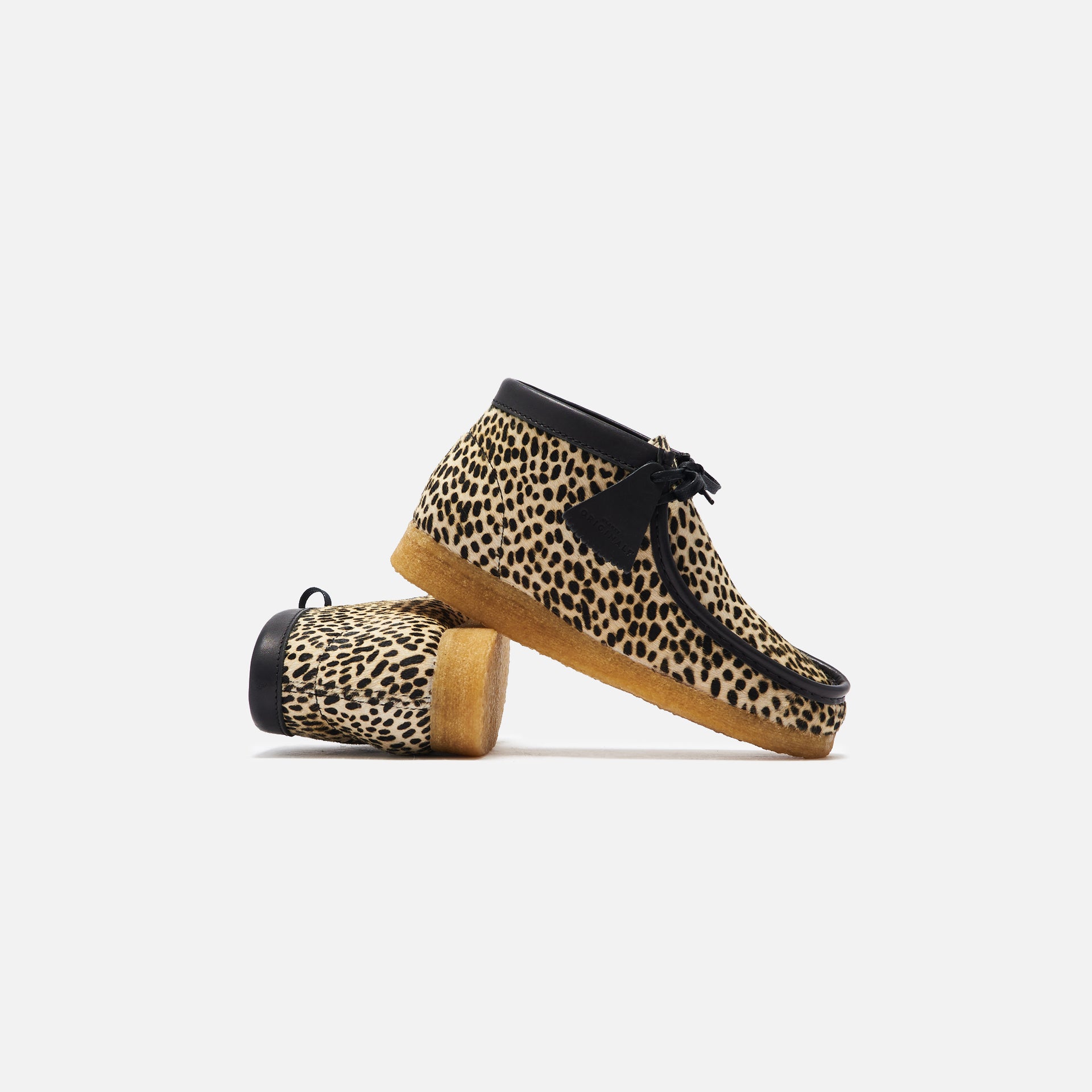 Clarks Wallabee Boot - Cheetah Print