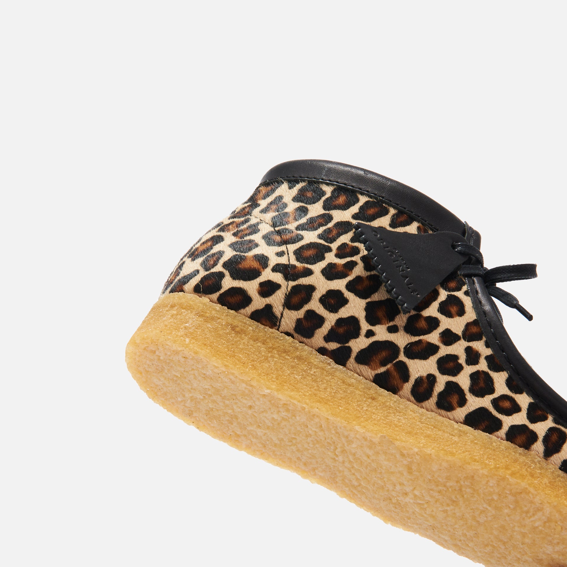 Clarks Wallabee Boot - Leopard Print