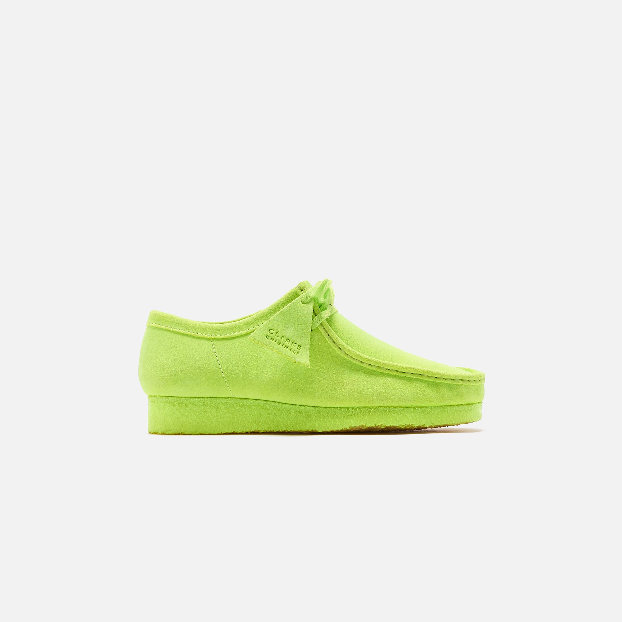 Lime green sale wallabees