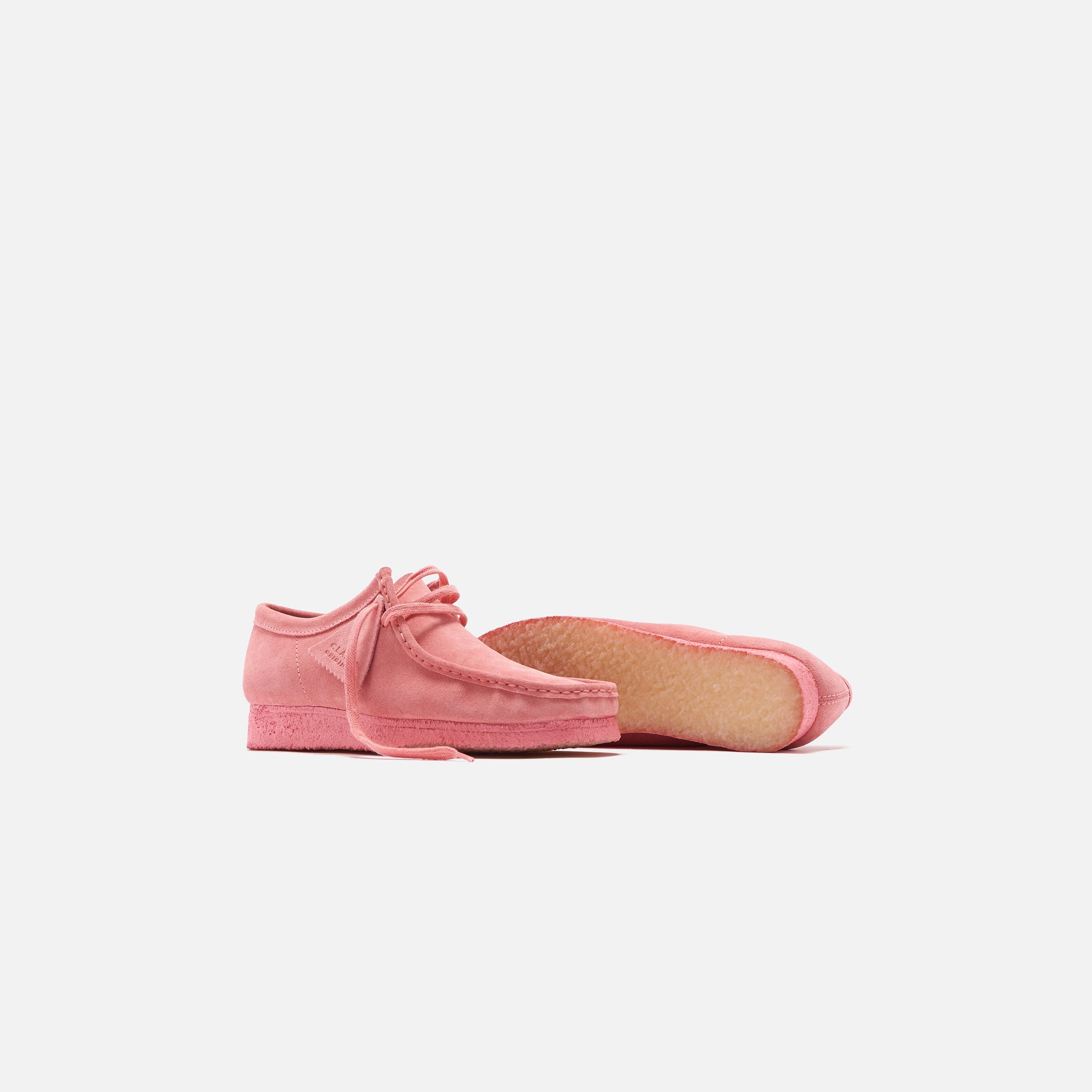 【CLARKS】Wallabee ピンク Wallabee. / レディース ワラビー （キャンディーピンク