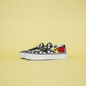 Vans x Mickey Mouse Classic Slip-On - Mickey & Minnie / Checkerboard