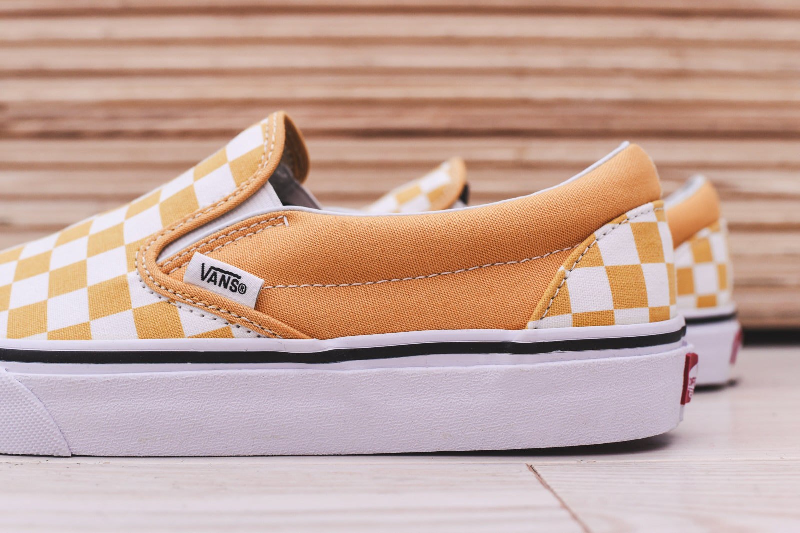 Vans Classic Slip-On - Ochre / White