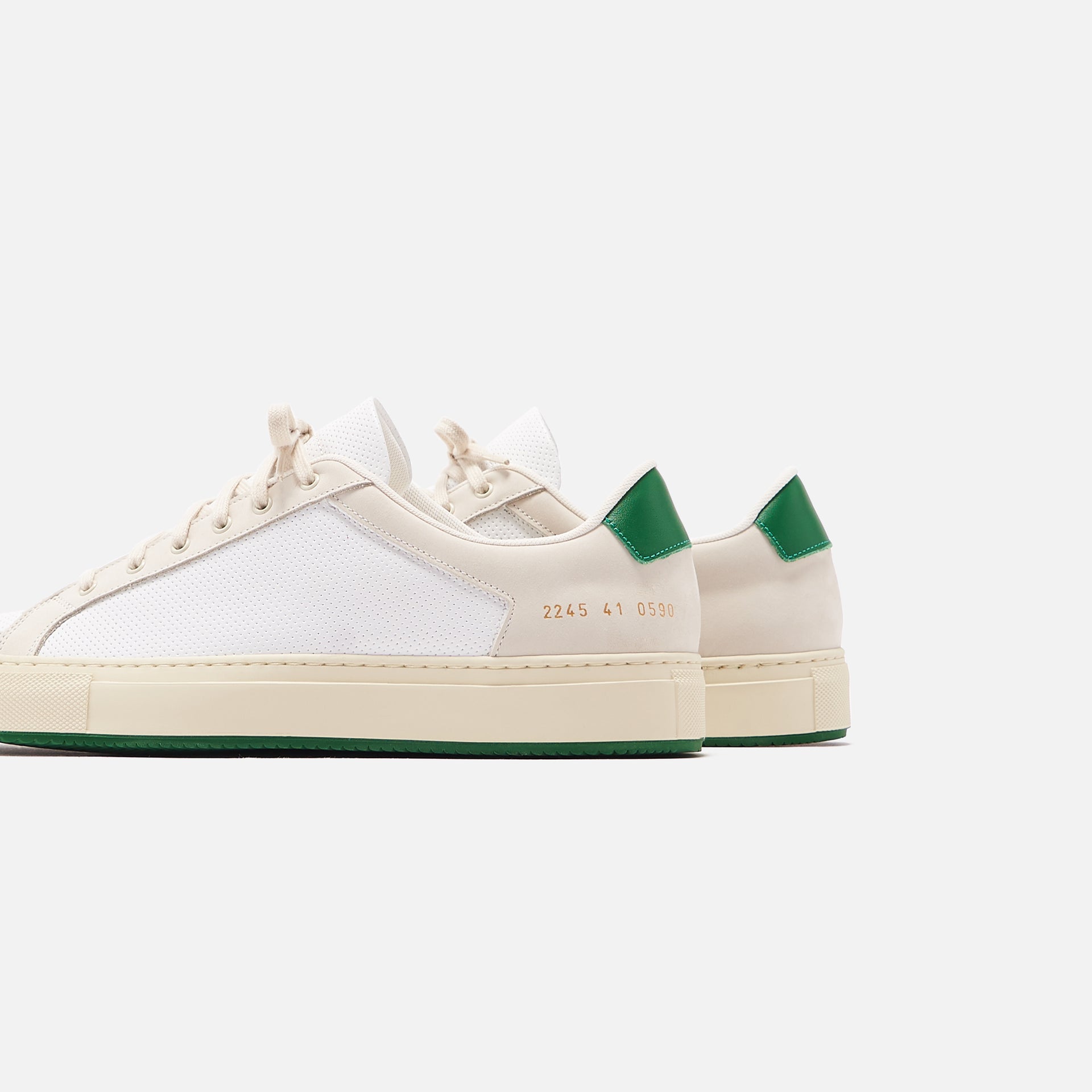 Common Projects Retro Low 70s - White / Green