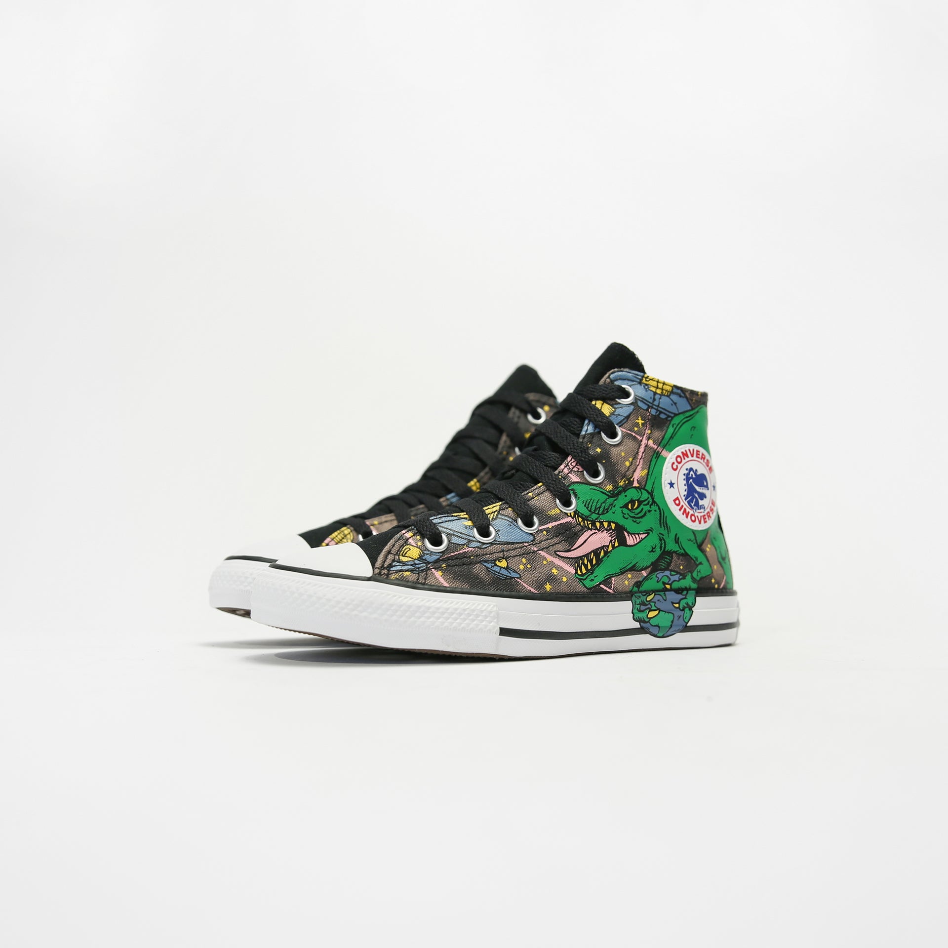 Converse Pre-School Chuck Taylor All Star Interstellar Dinos Hi - Mason Taupe / Bold Kiwi / Black