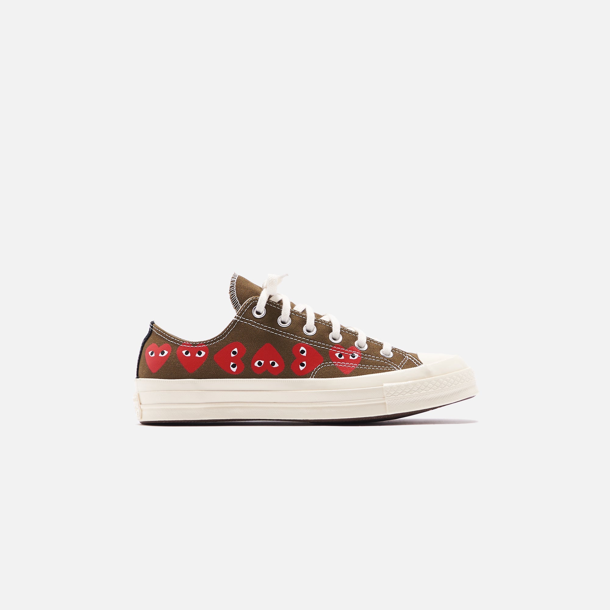 Comme des Garcons x Converse Play Chuck 70 Low Multi Heart