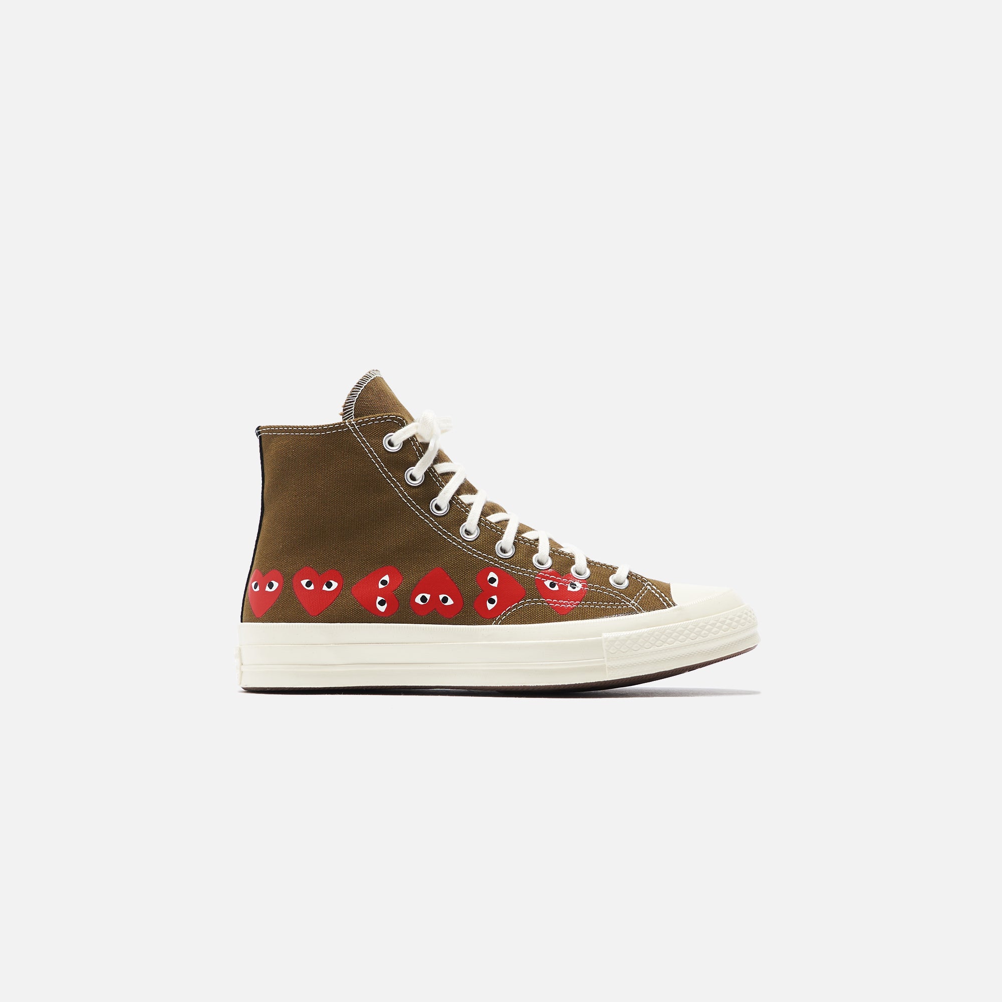 Comme des garcons play best sale x converse chuck taylor high