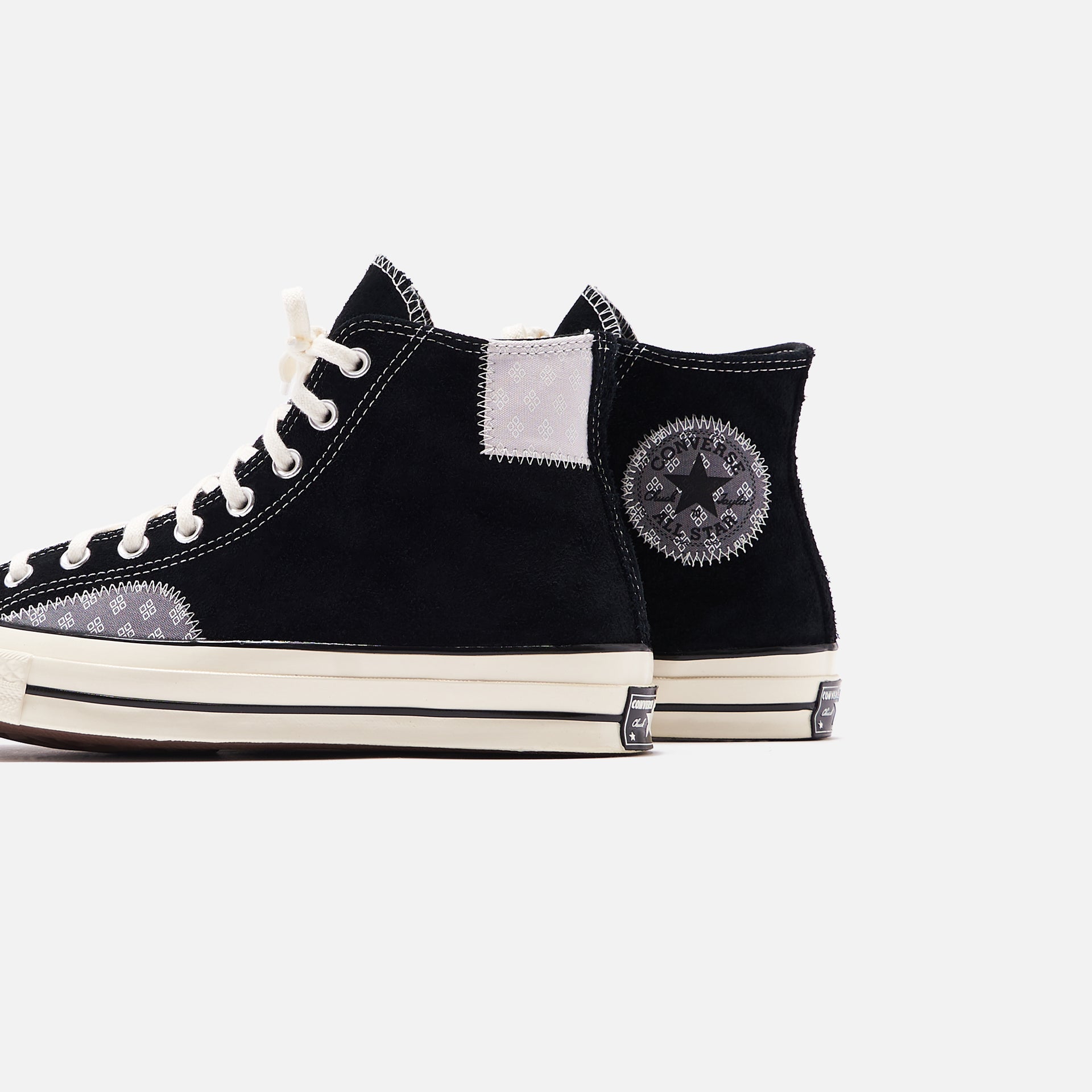 Converse Chuck 70 Twisted Prep Patchwork High - Black / Mouse / Egret