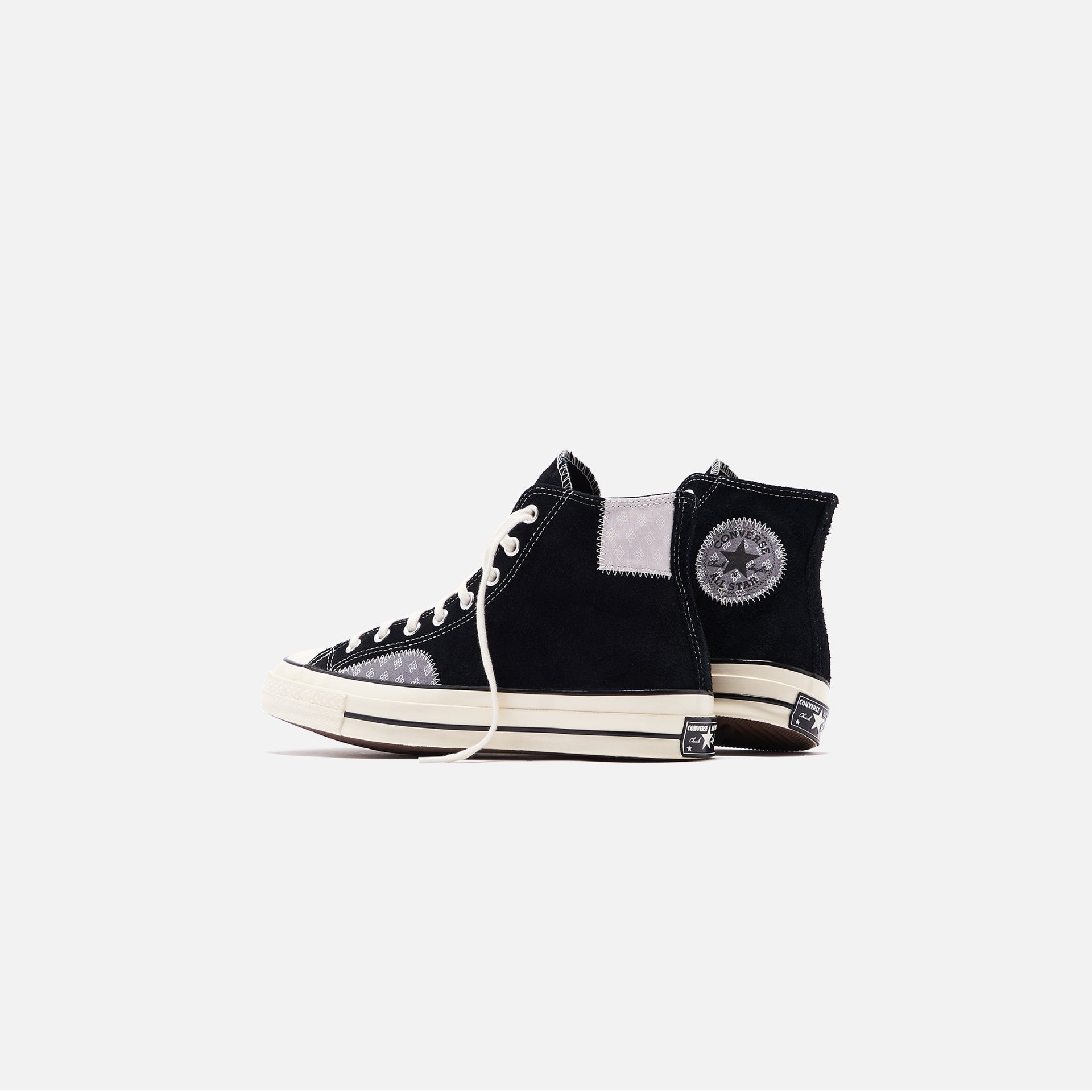 Converse Chuck 70 Twisted Prep Patchwork High - Black / Mouse / Egret