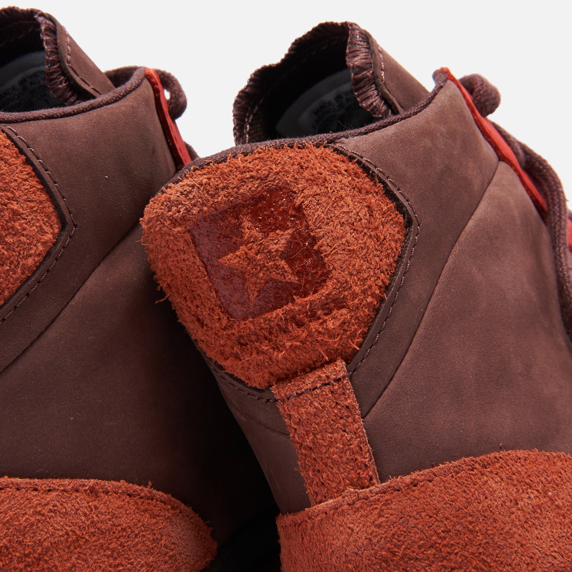 Converse Pro Leather Mid - Fiery Scarlet / Deep Mahogany