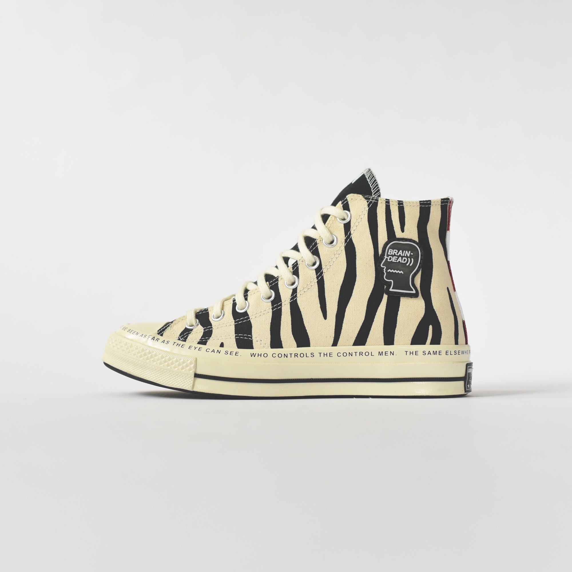 Converse x Brain Dead Chuck 70 High - Egret / Black / Multi